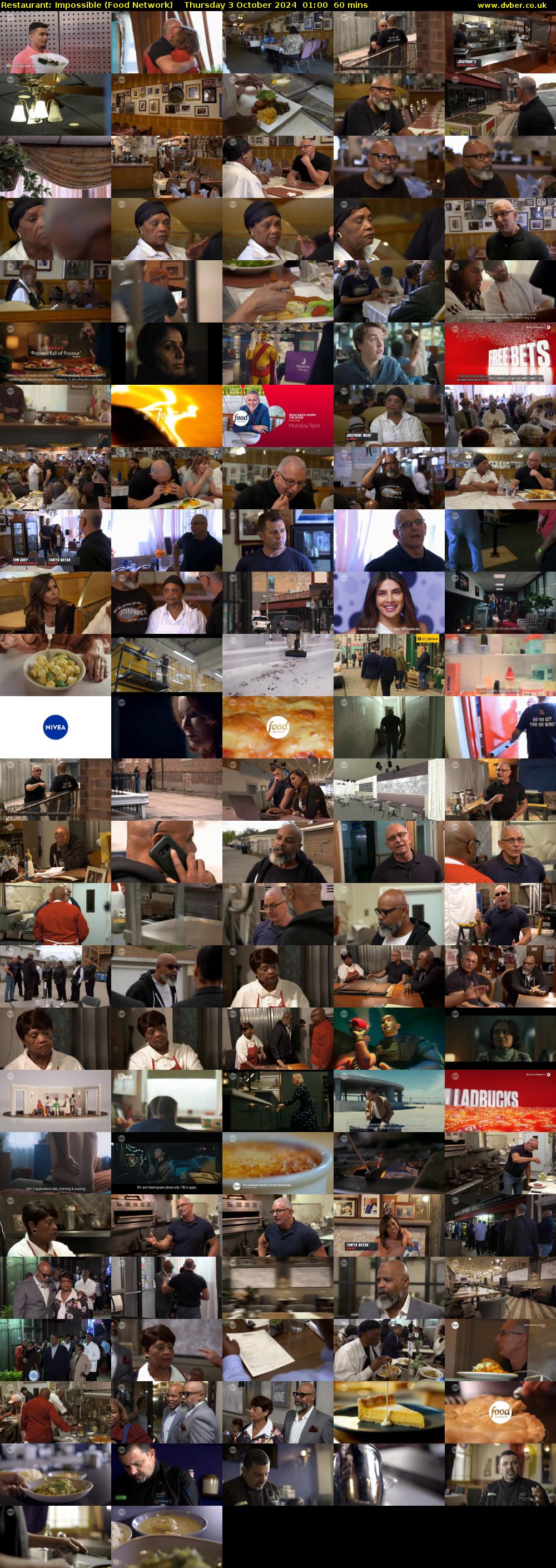 Restaurant: Impossible (Food Network) Thursday 3 October 2024 01:00 - 02:00