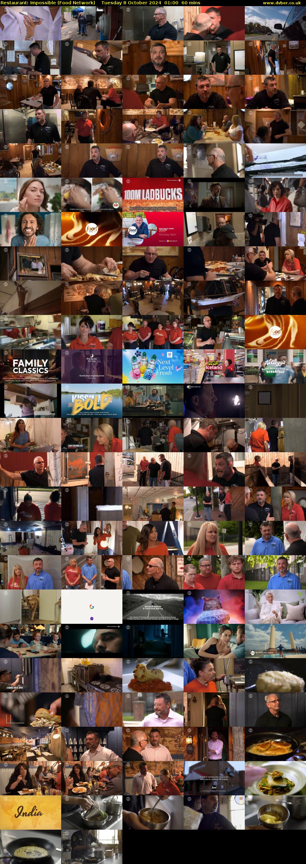 Restaurant: Impossible (Food Network) Tuesday 8 October 2024 01:00 - 02:00