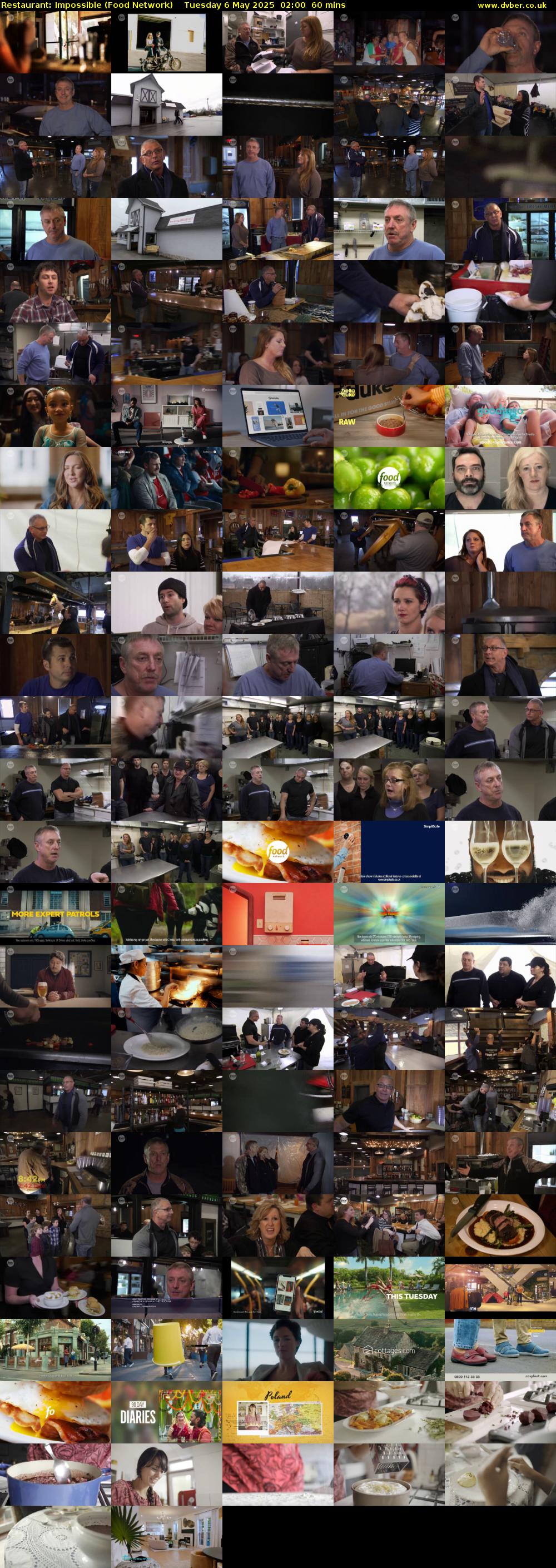 Restaurant: Impossible (Food Network) Tuesday 6 May 2025 02:00 - 03:00