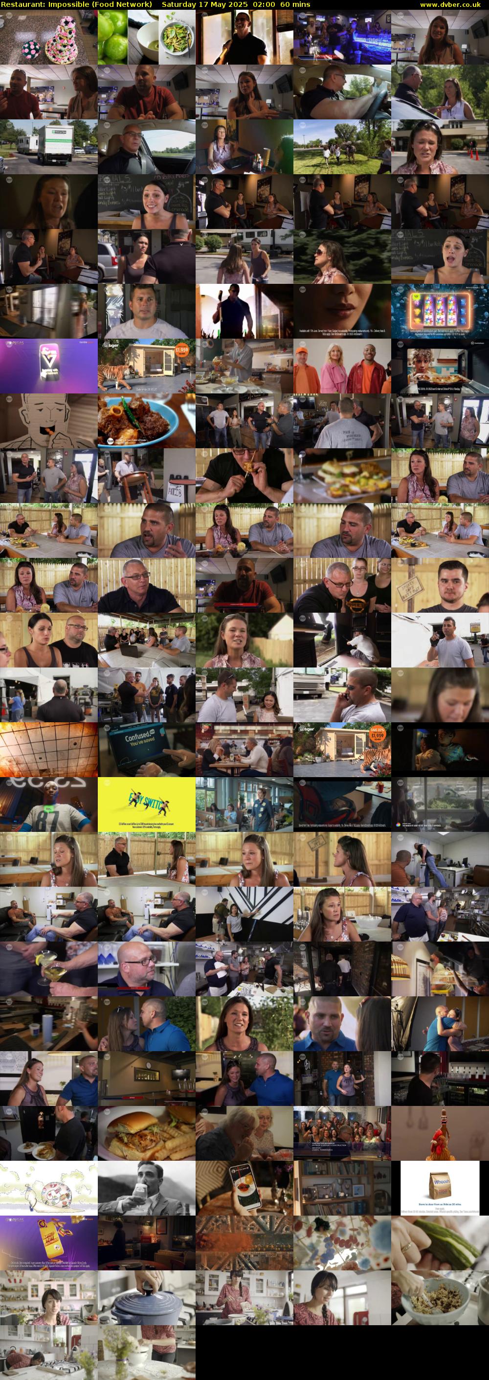 Restaurant: Impossible (Food Network) Saturday 17 May 2025 02:00 - 03:00
