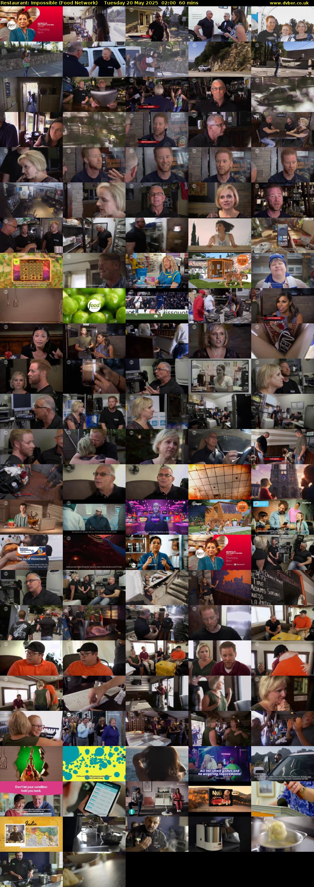 Restaurant: Impossible (Food Network) Tuesday 20 May 2025 02:00 - 03:00