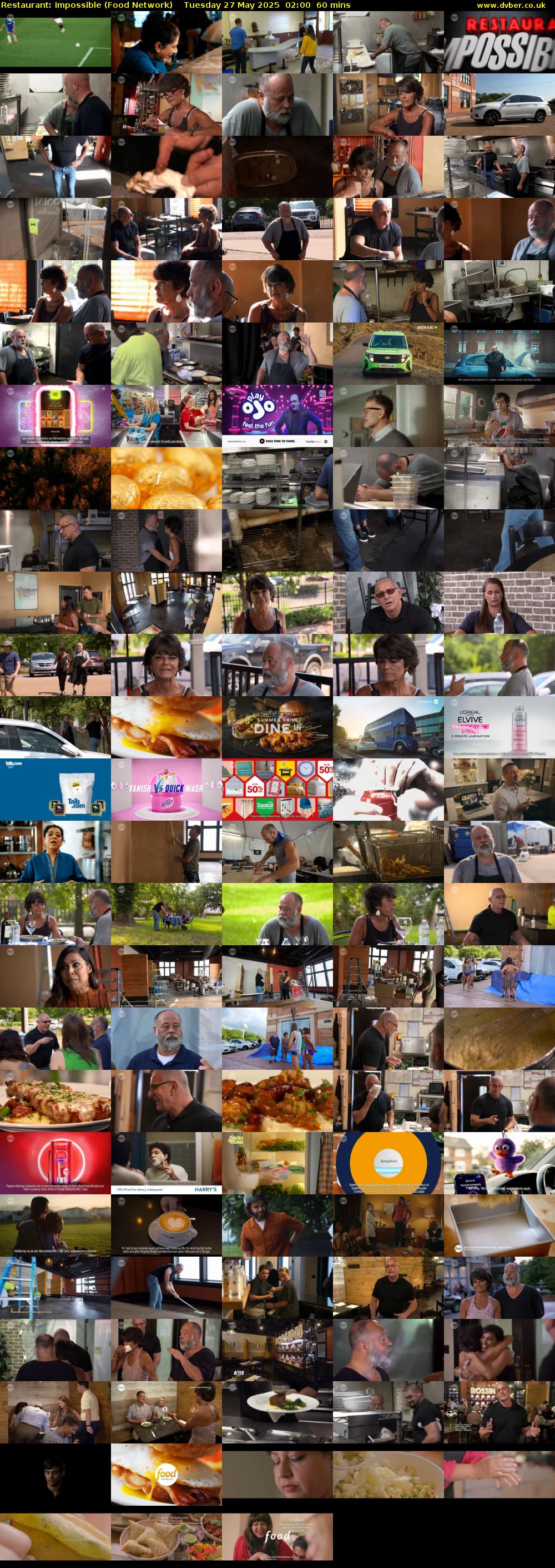 Restaurant: Impossible (Food Network) Tuesday 27 May 2025 02:00 - 03:00