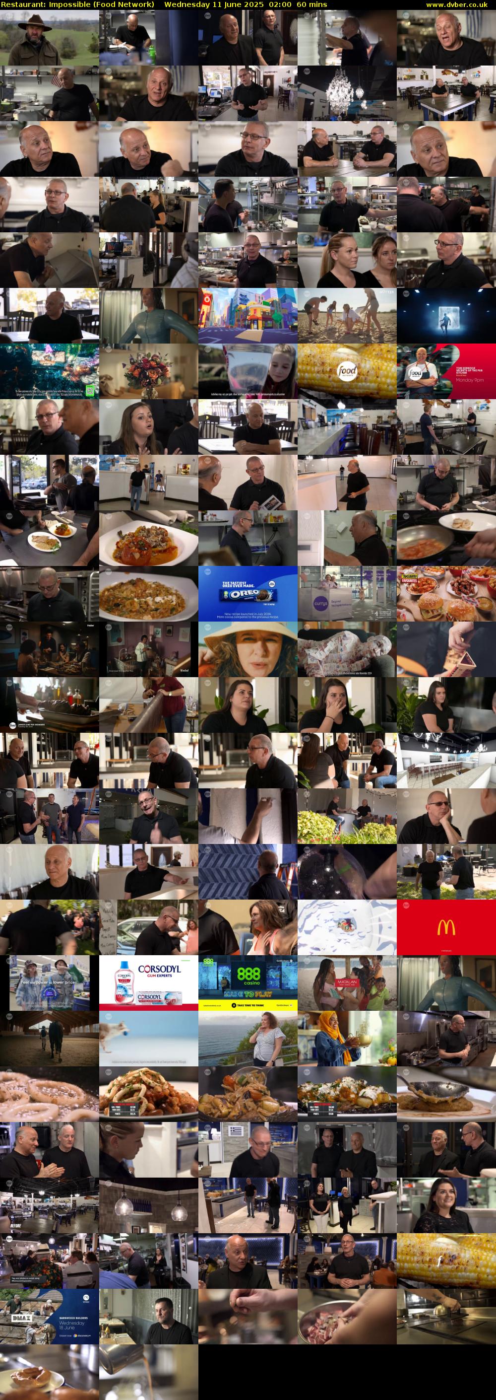 Restaurant: Impossible (Food Network) Wednesday 11 June 2025 02:00 - 03:00