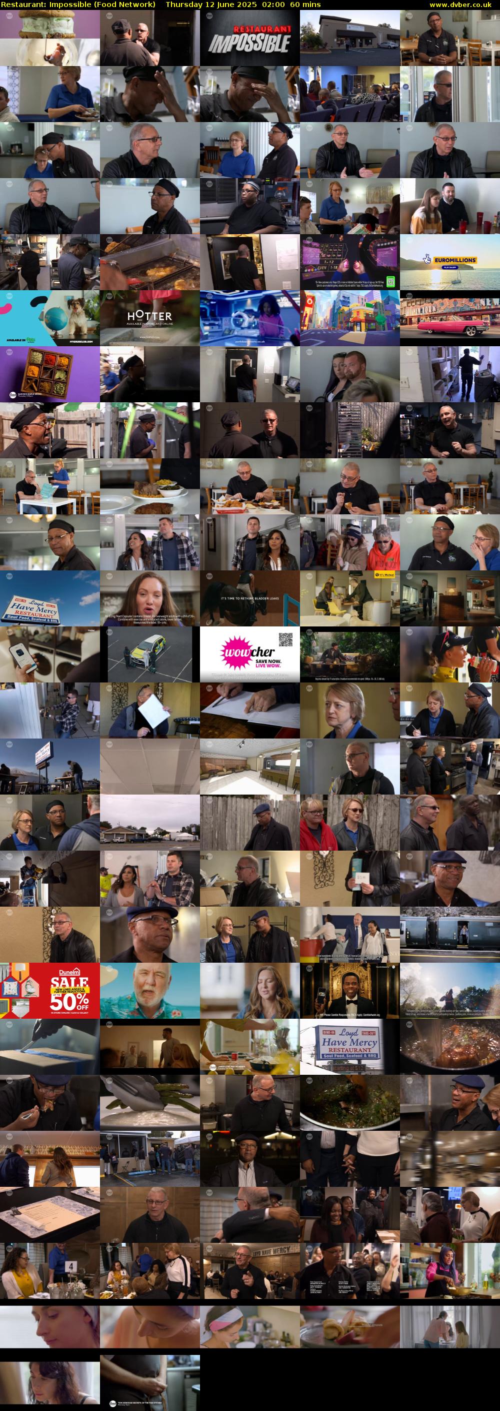 Restaurant: Impossible (Food Network) Thursday 12 June 2025 02:00 - 03:00