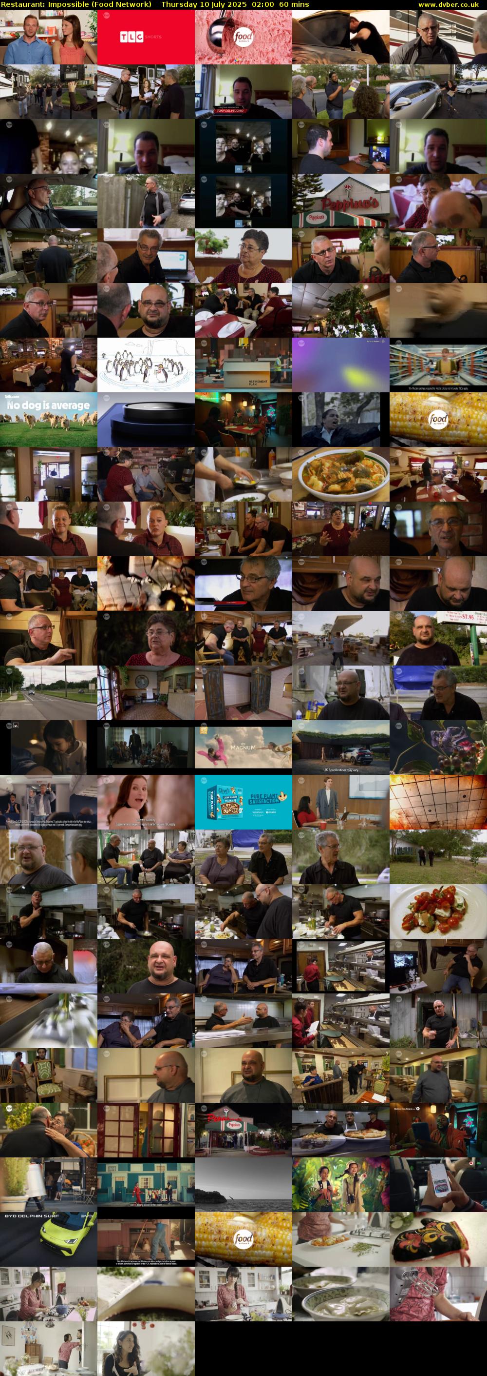 Restaurant: Impossible (Food Network) Thursday 10 July 2025 02:00 - 03:00