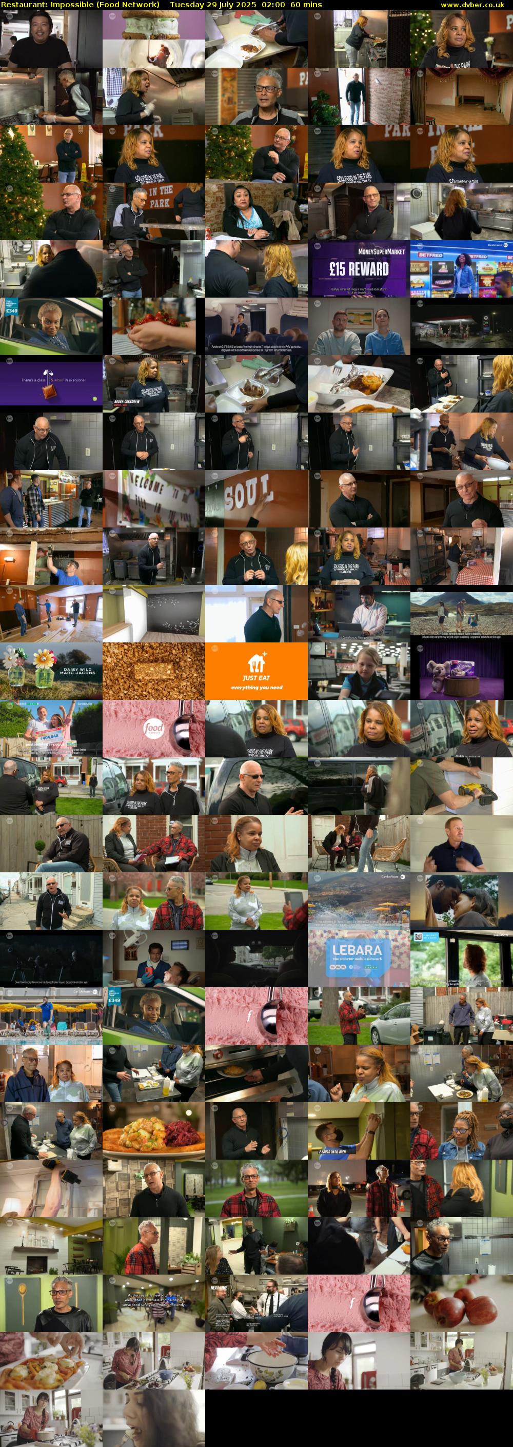 Restaurant: Impossible (Food Network) Tuesday 29 July 2025 02:00 - 03:00