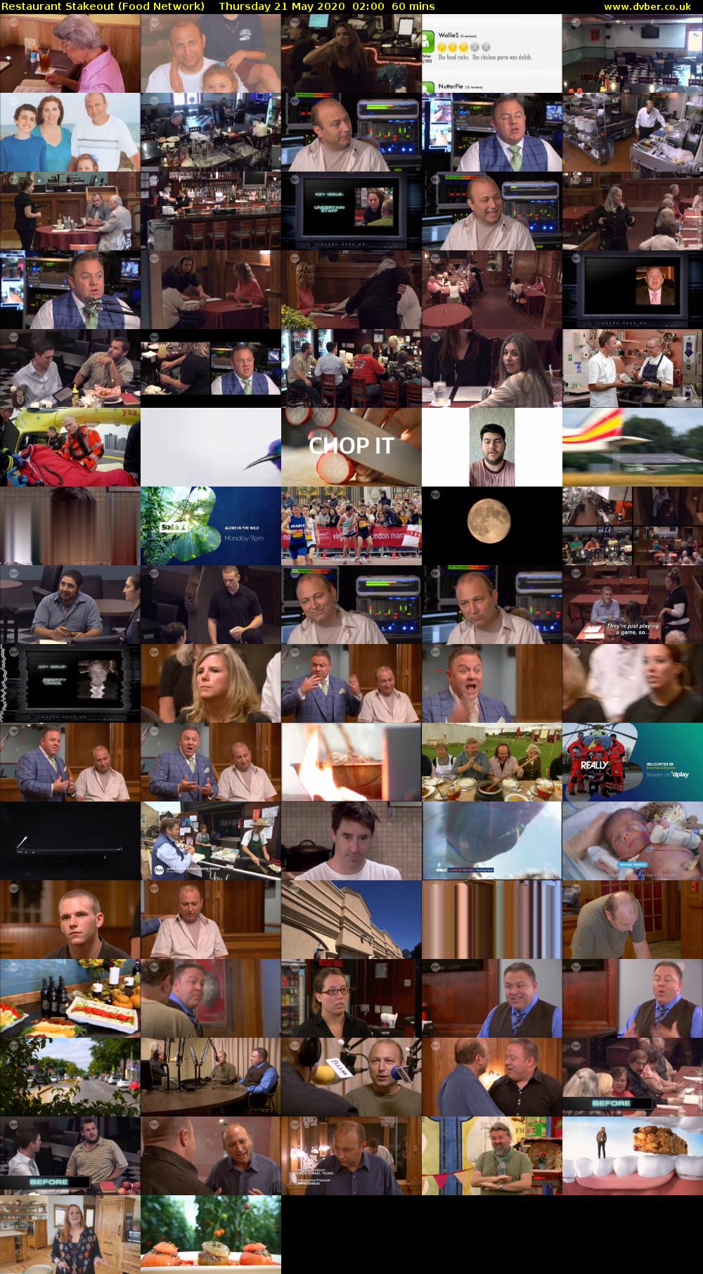 Restaurant Stakeout (Food Network) Thursday 21 May 2020 02:00 - 03:00