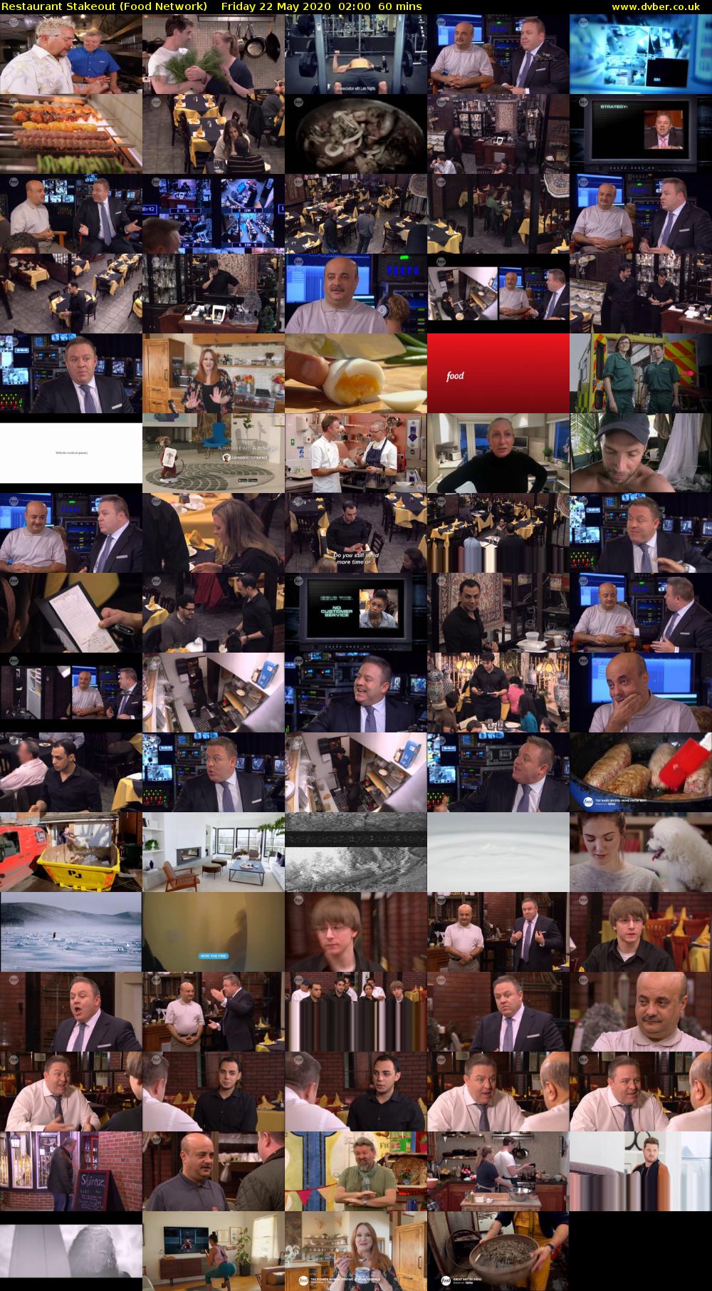 Restaurant Stakeout (Food Network) Friday 22 May 2020 02:00 - 03:00