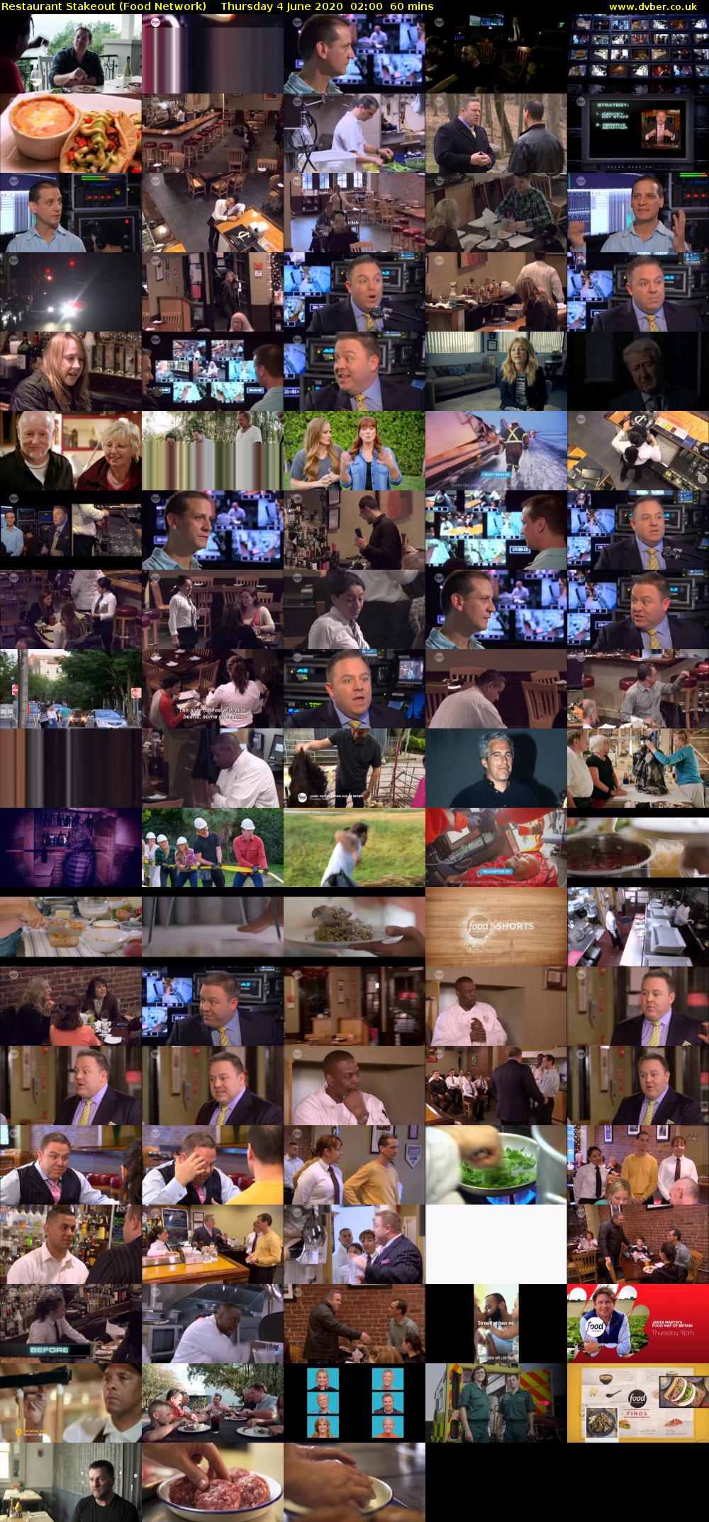 Restaurant Stakeout (Food Network) Thursday 4 June 2020 02:00 - 03:00