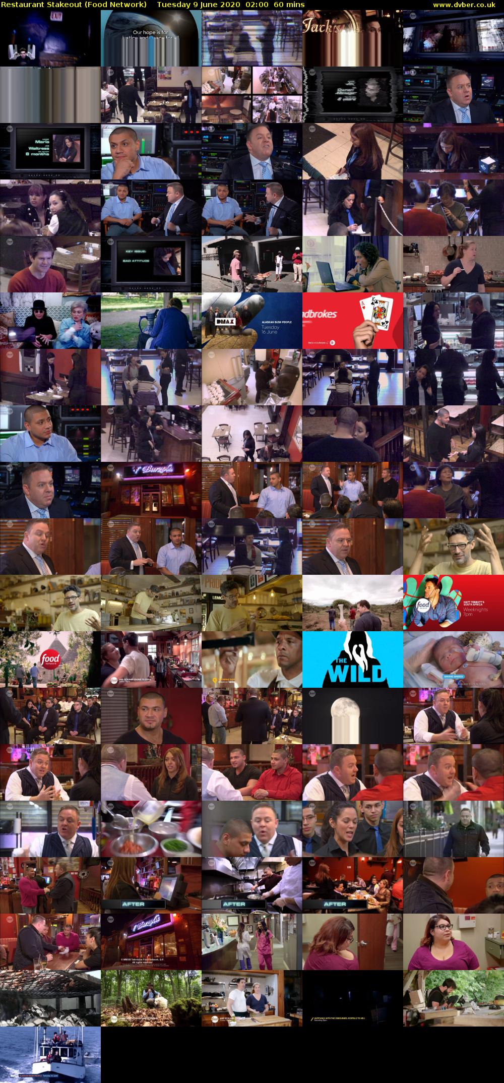 Restaurant Stakeout (Food Network) Tuesday 9 June 2020 02:00 - 03:00