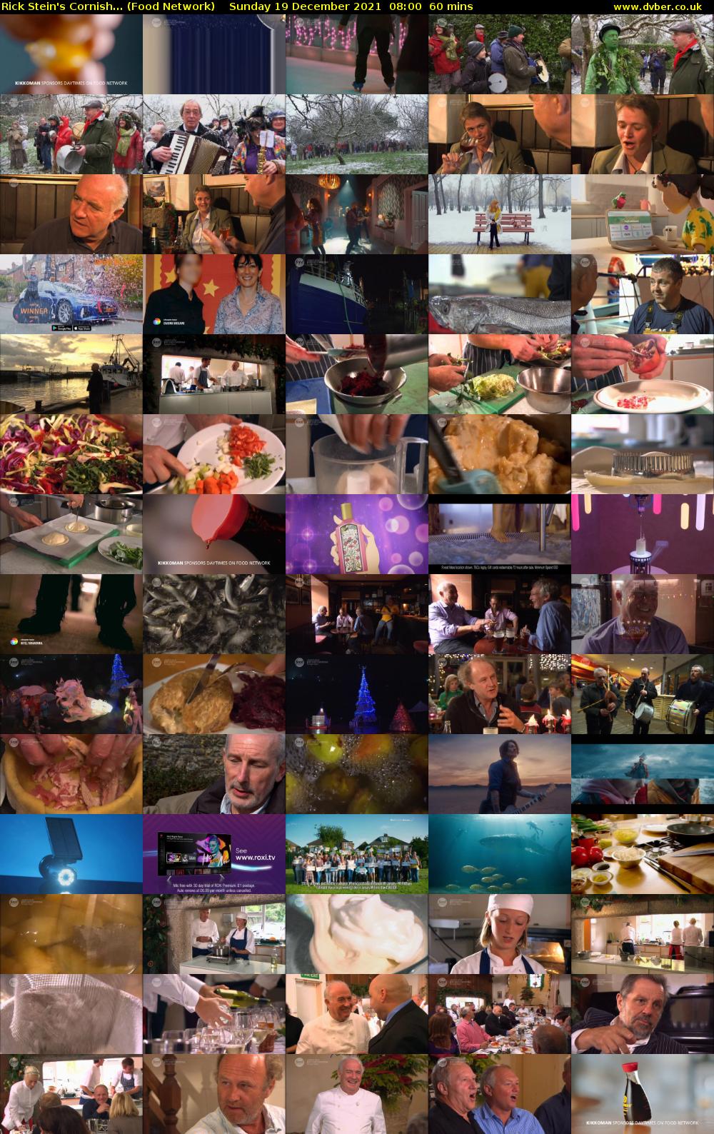 Rick Stein's Cornish... (Food Network) Sunday 19 December 2021 08:00 - 09:00