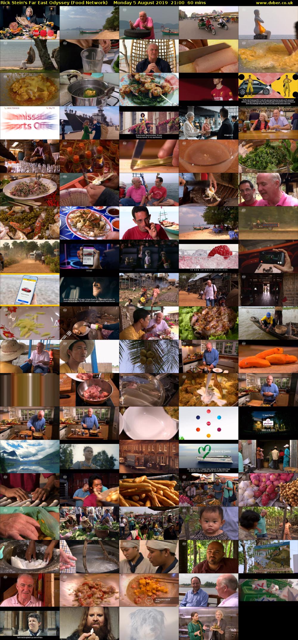 Rick Stein's Far East Odyssey (Food Network) Monday 5 August 2019 21:00 - 22:00