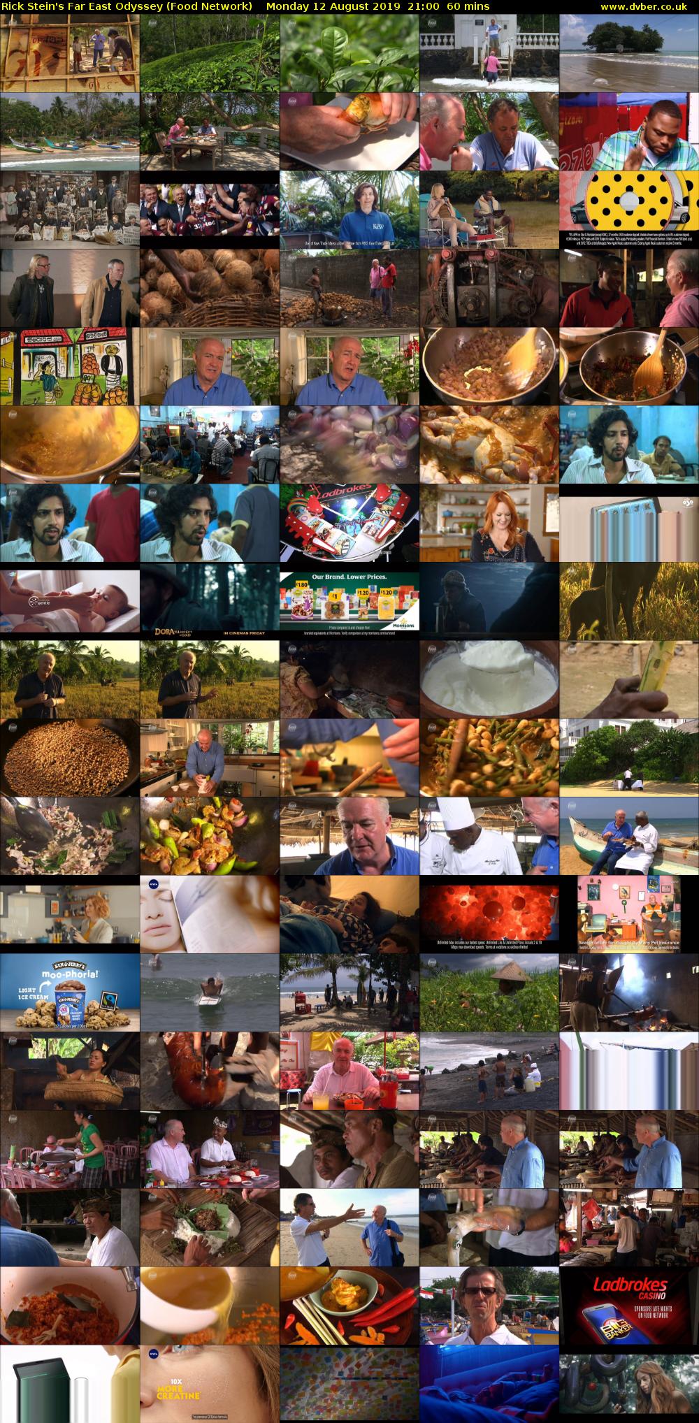 Rick Stein's Far East Odyssey (Food Network) Monday 12 August 2019 21:00 - 22:00