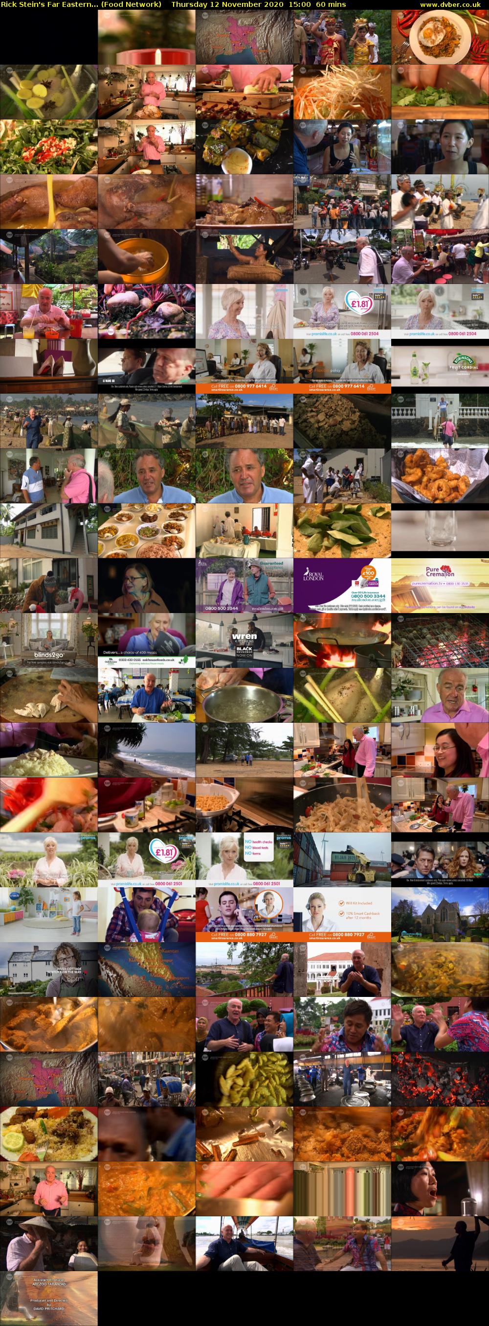 Rick Stein's Far Eastern... (Food Network) Thursday 12 November 2020 15:00 - 16:00