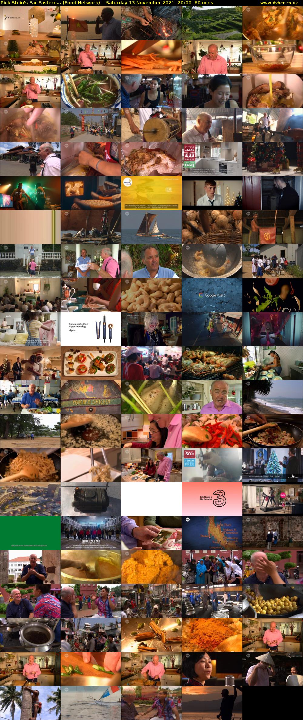 Rick Stein's Far Eastern... (Food Network) Saturday 13 November 2021 20:00 - 21:00