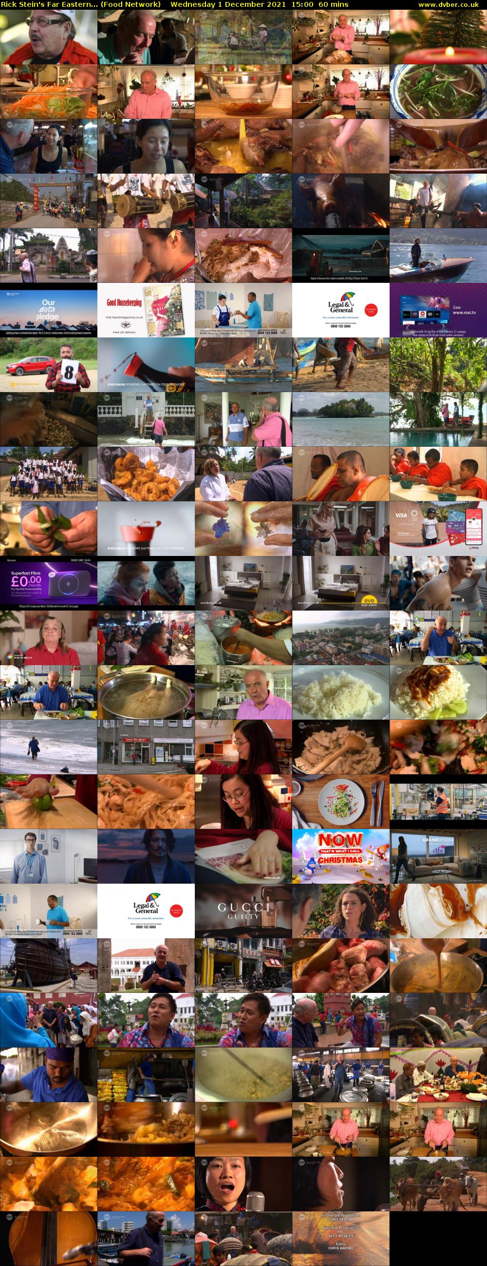 Rick Stein's Far Eastern... (Food Network) Wednesday 1 December 2021 15:00 - 16:00