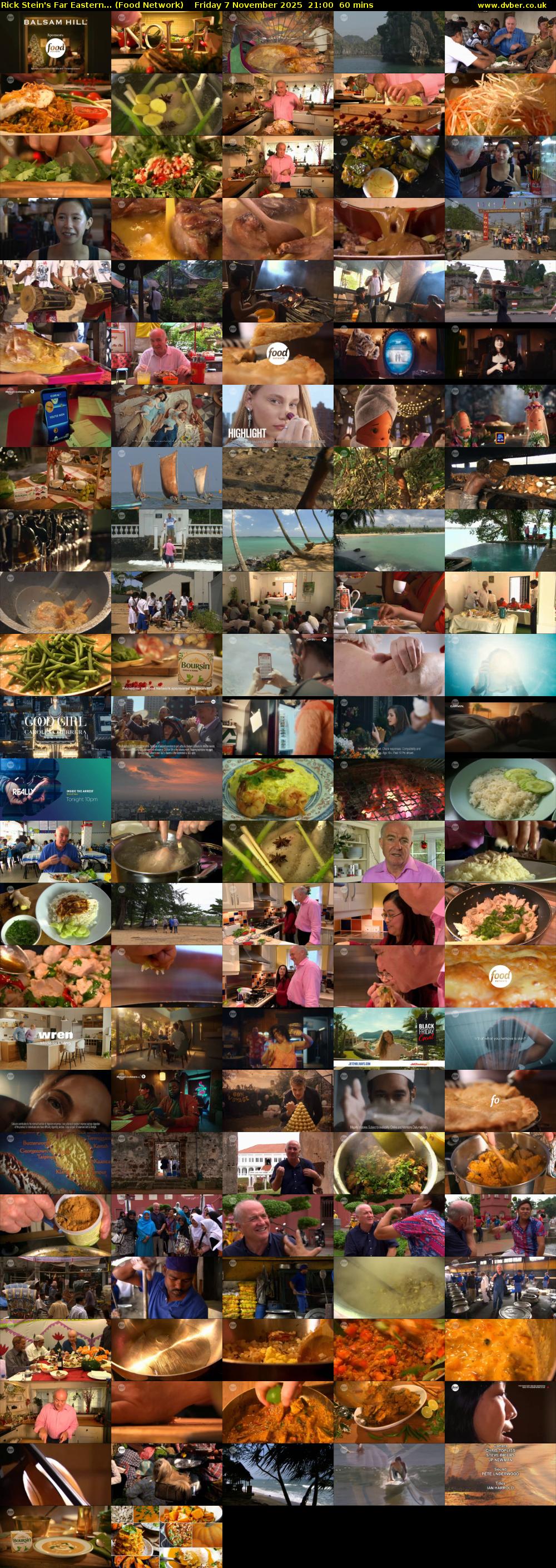 Rick Stein's Far Eastern... (Food Network) Friday 7 November 2025 21:00 - 22:00