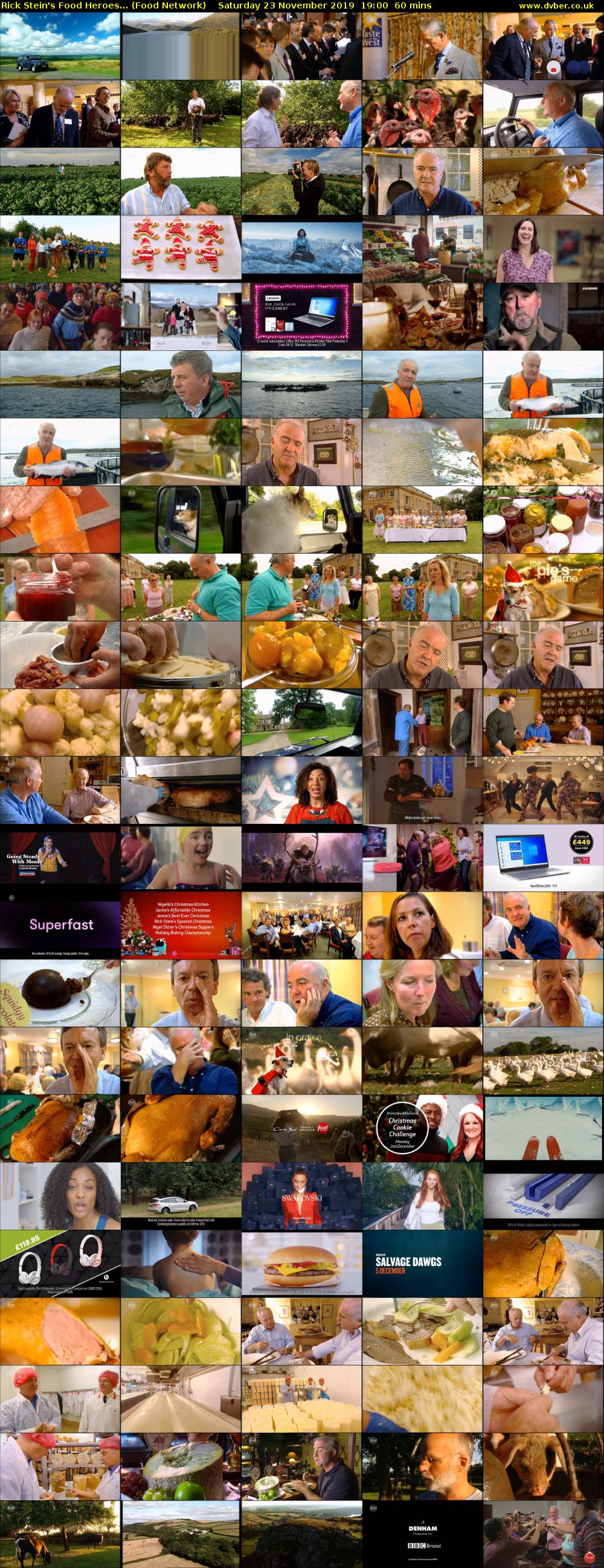 Rick Stein's Food Heroes... (Food Network) Saturday 23 November 2019 19:00 - 20:00