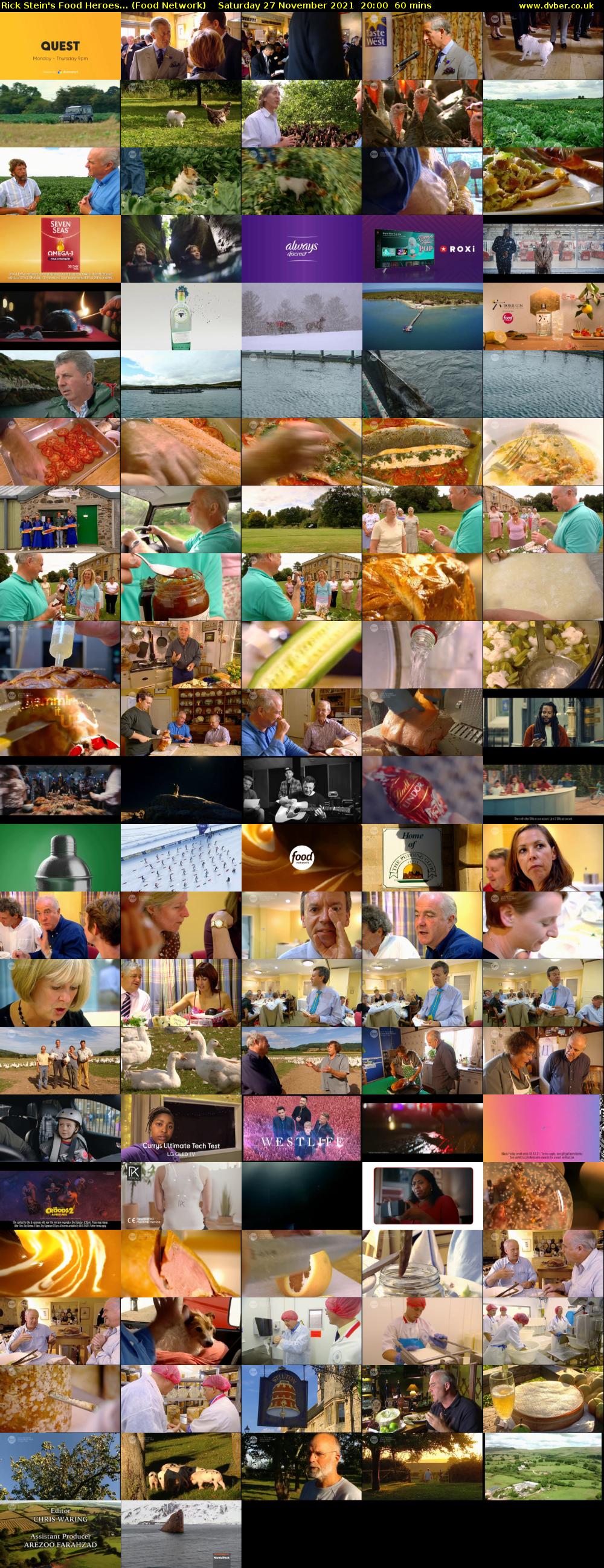 Rick Stein's Food Heroes... (Food Network) Saturday 27 November 2021 20:00 - 21:00