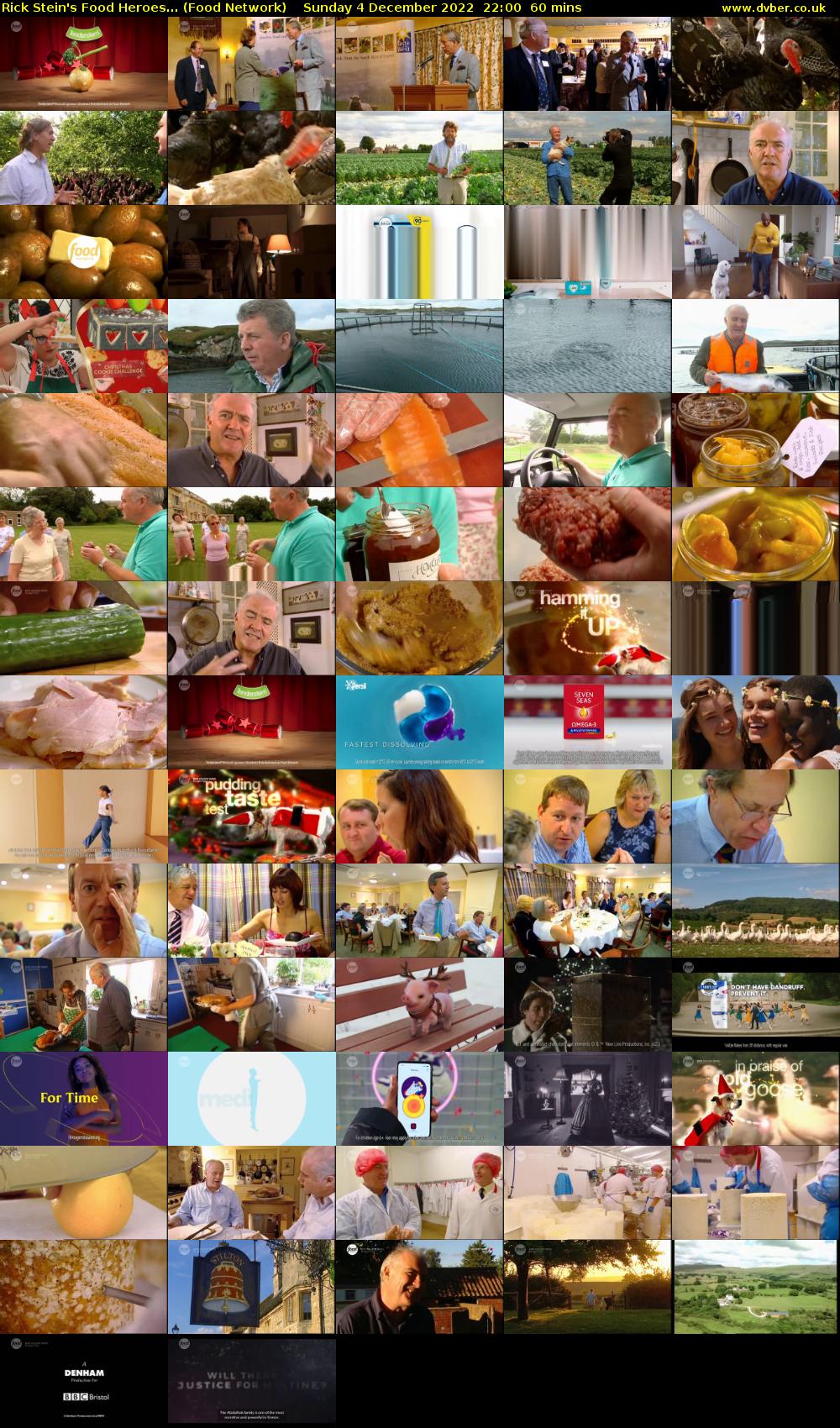 Rick Stein's Food Heroes... (Food Network) Sunday 4 December 2022 22:00 - 23:00