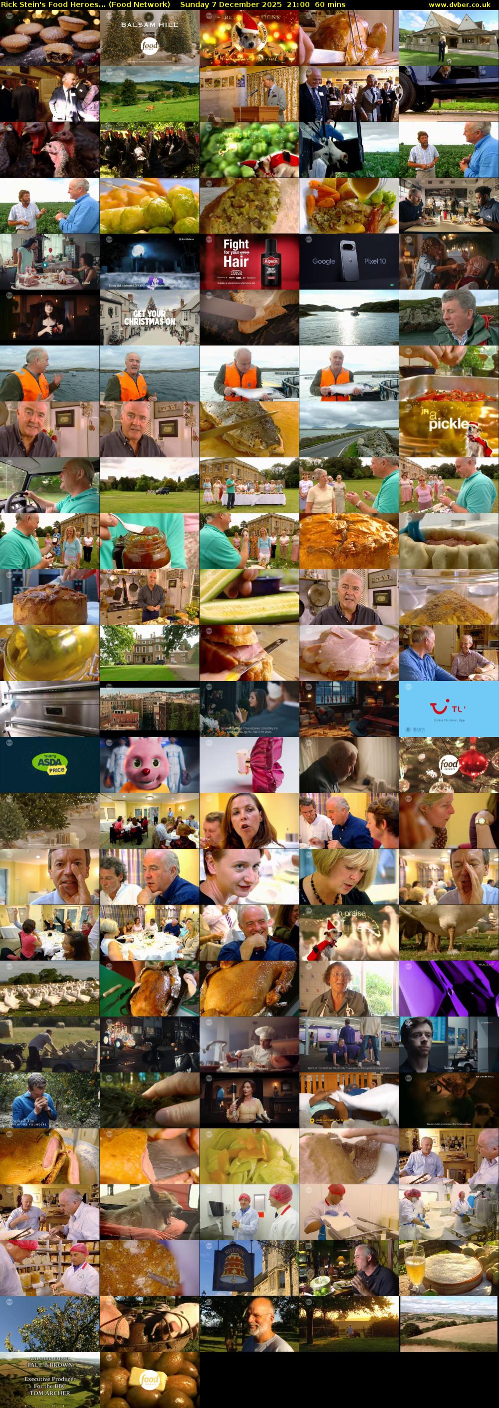 Rick Stein's Food Heroes... (Food Network) Sunday 7 December 2025 21:00 - 22:00