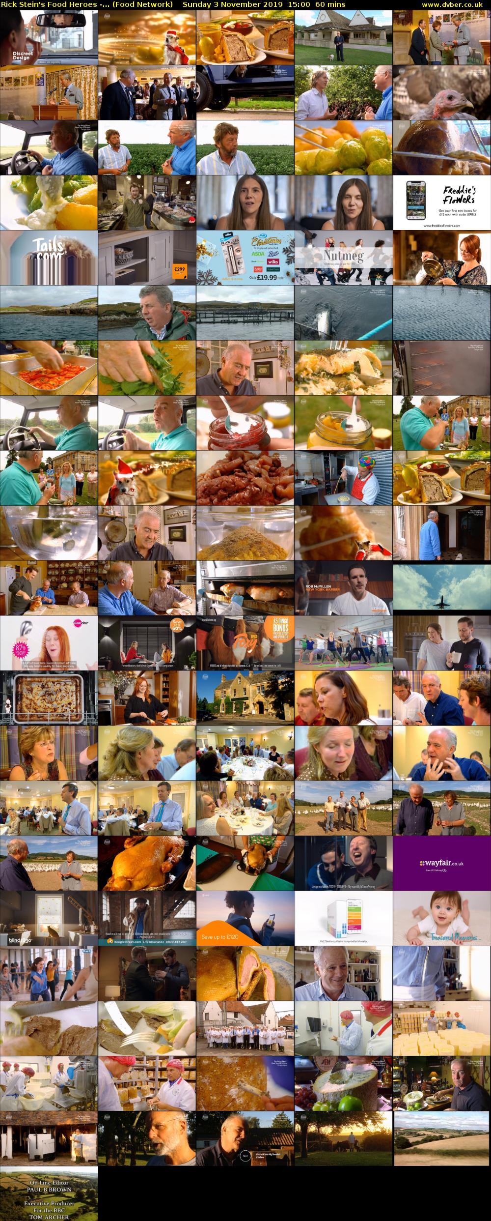 Rick Stein's Food Heroes -... (Food Network) Sunday 3 November 2019 15:00 - 16:00