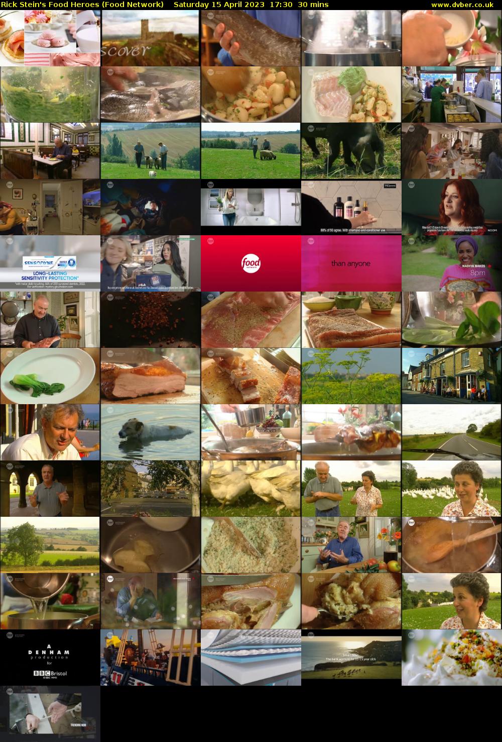 Rick Stein's Food Heroes (Food Network) Saturday 15 April 2023 17:30 - 18:00
