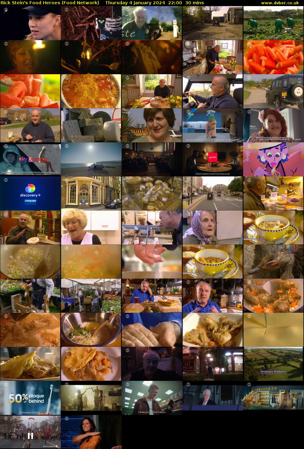 Rick Stein's Food Heroes (Food Network) Thursday 4 January 2024 22:00 - 22:30