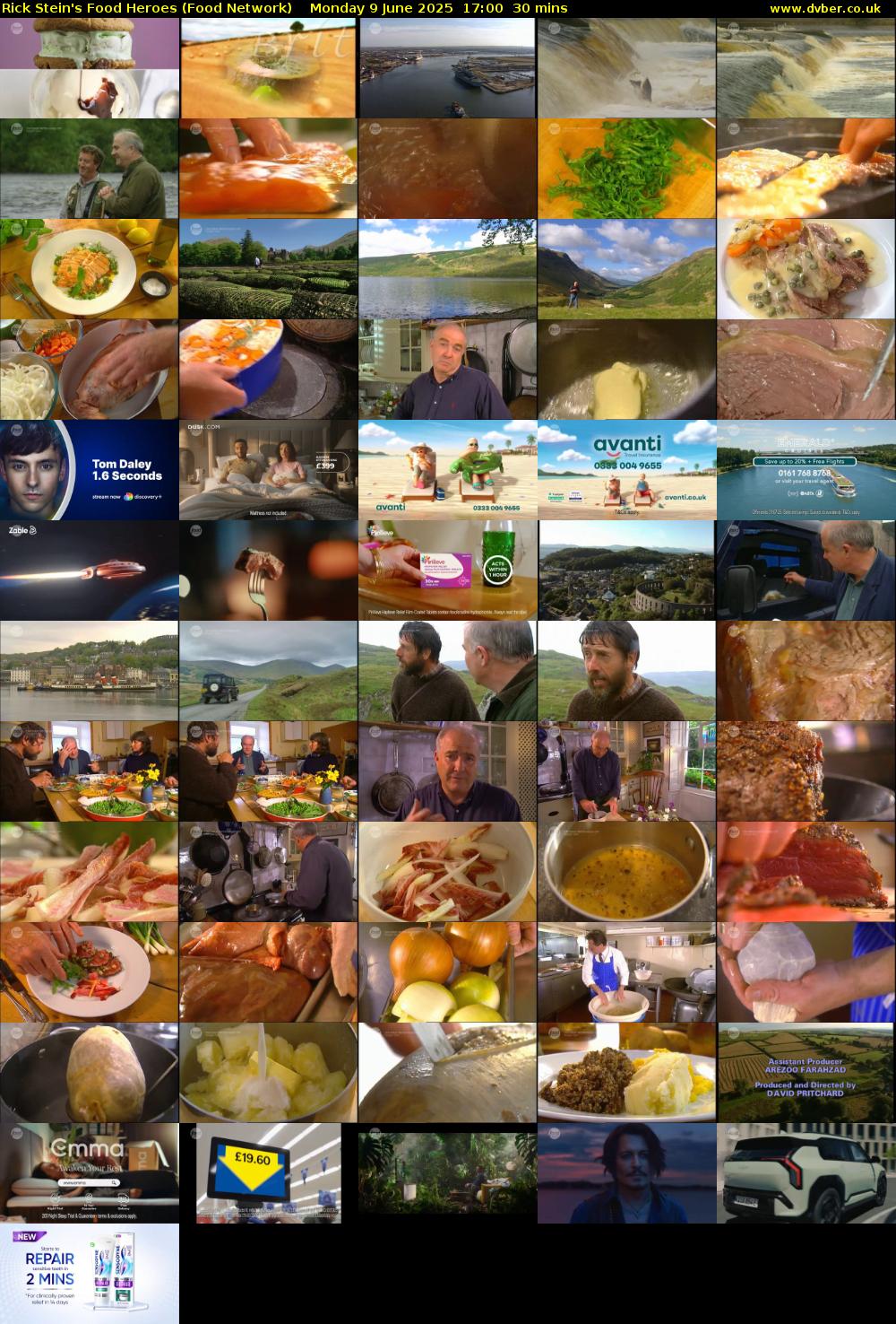 Rick Stein's Food Heroes (Food Network) Monday 9 June 2025 17:00 - 17:30