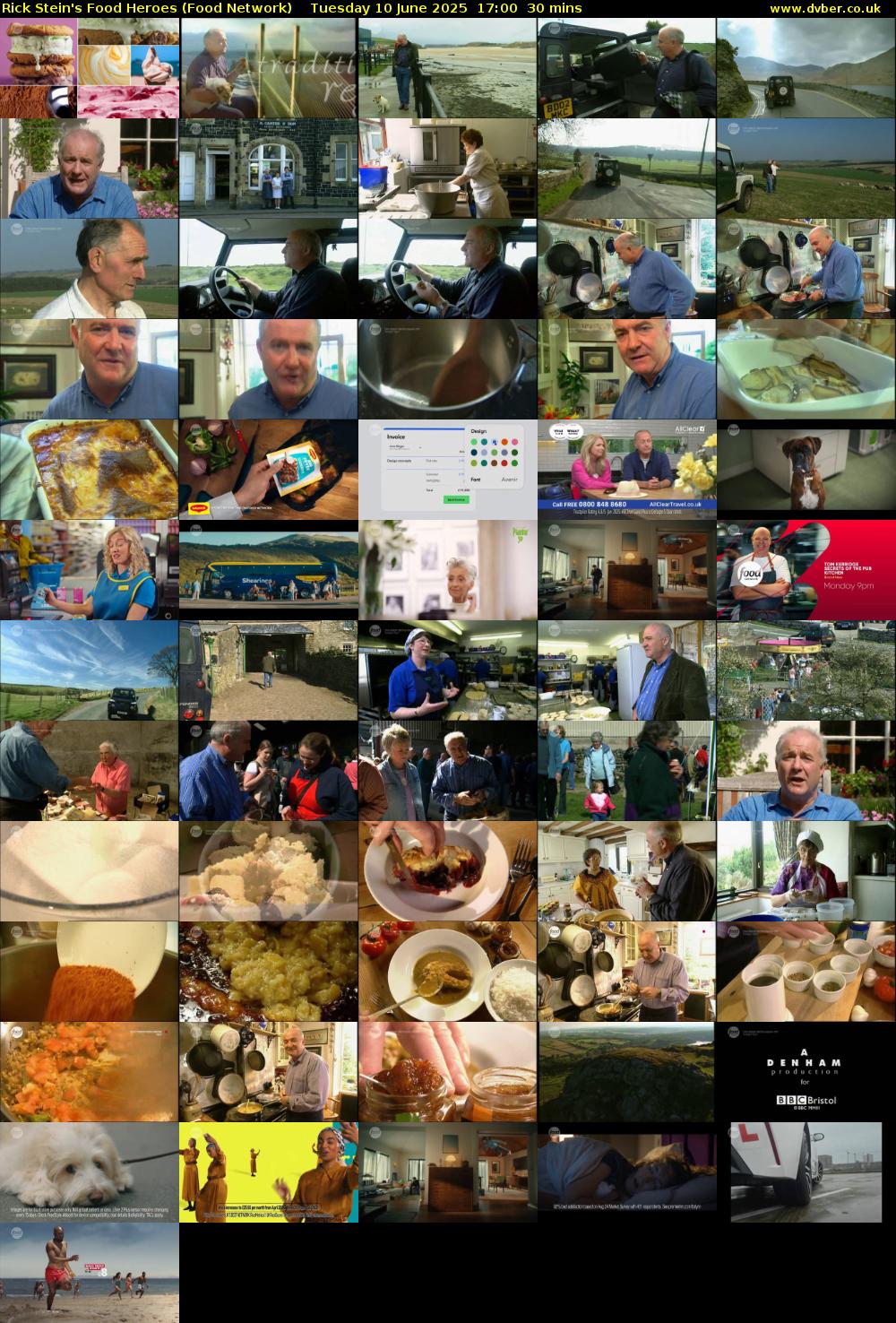 Rick Stein's Food Heroes (Food Network) Tuesday 10 June 2025 17:00 - 17:30