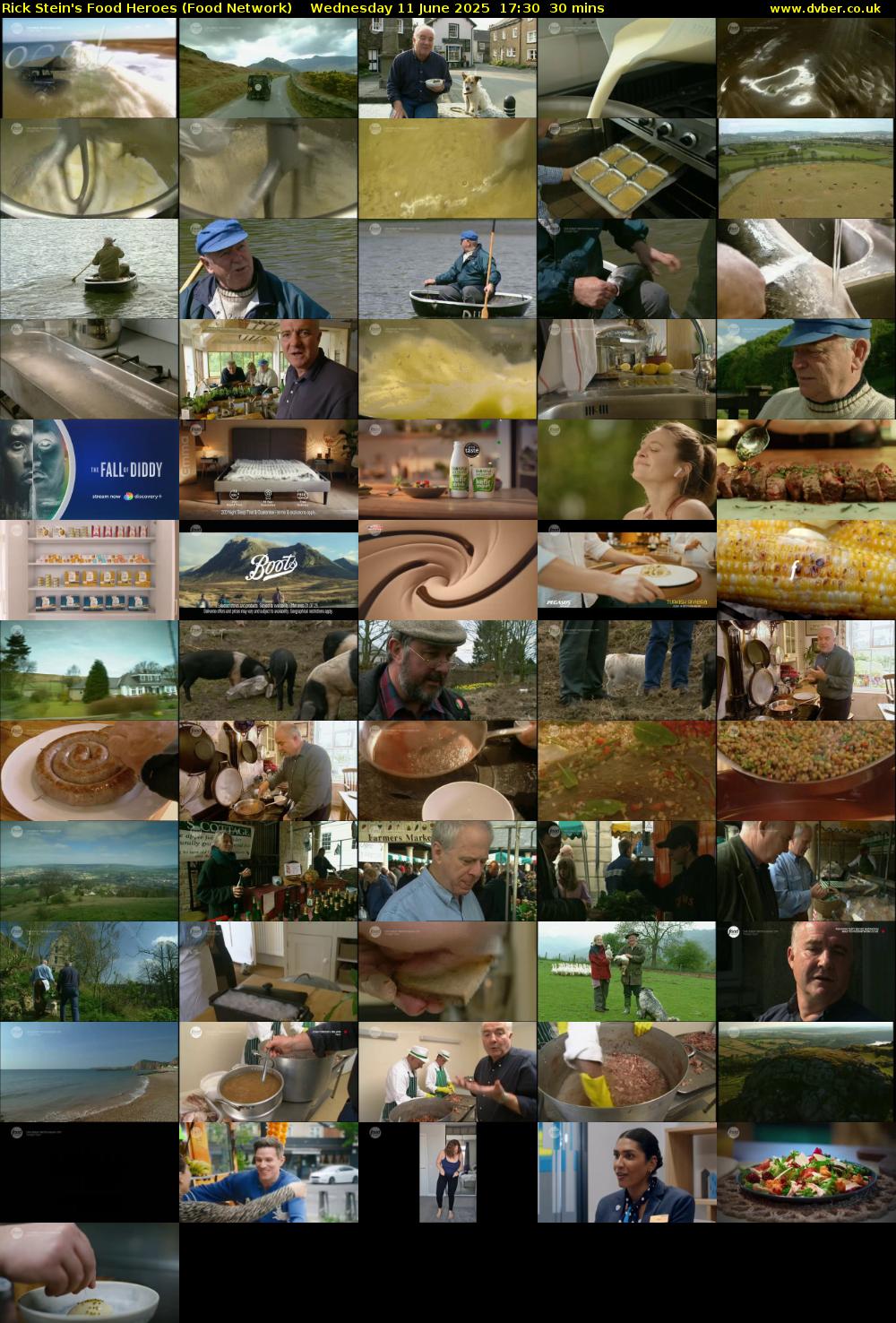 Rick Stein's Food Heroes (Food Network) Wednesday 11 June 2025 17:30 - 18:00