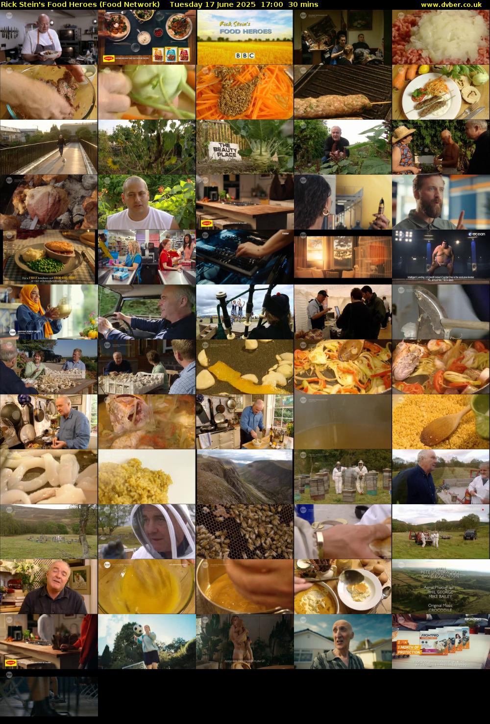 Rick Stein's Food Heroes (Food Network) Tuesday 17 June 2025 17:00 - 17:30