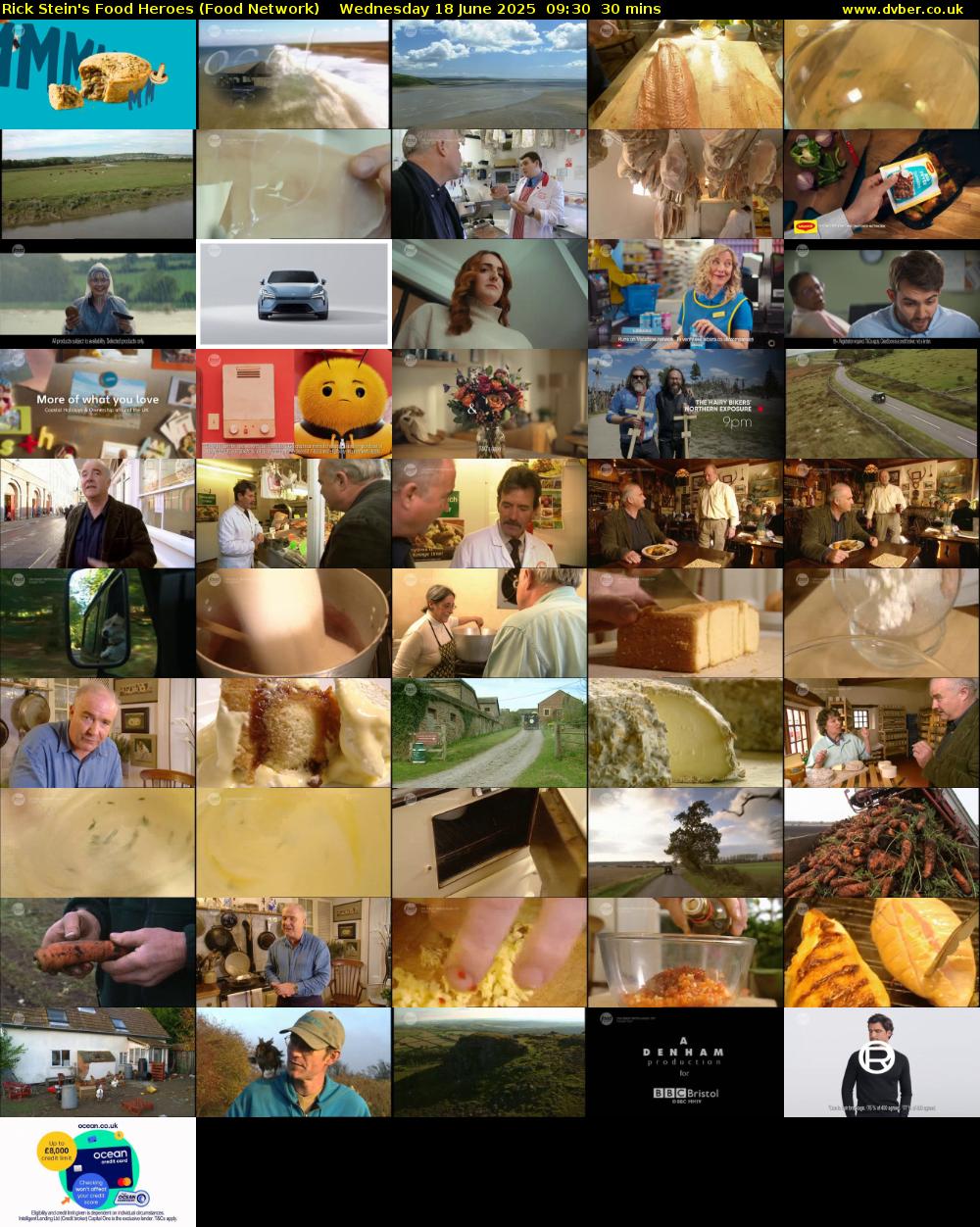 Rick Stein's Food Heroes (Food Network) Wednesday 18 June 2025 09:30 - 10:00