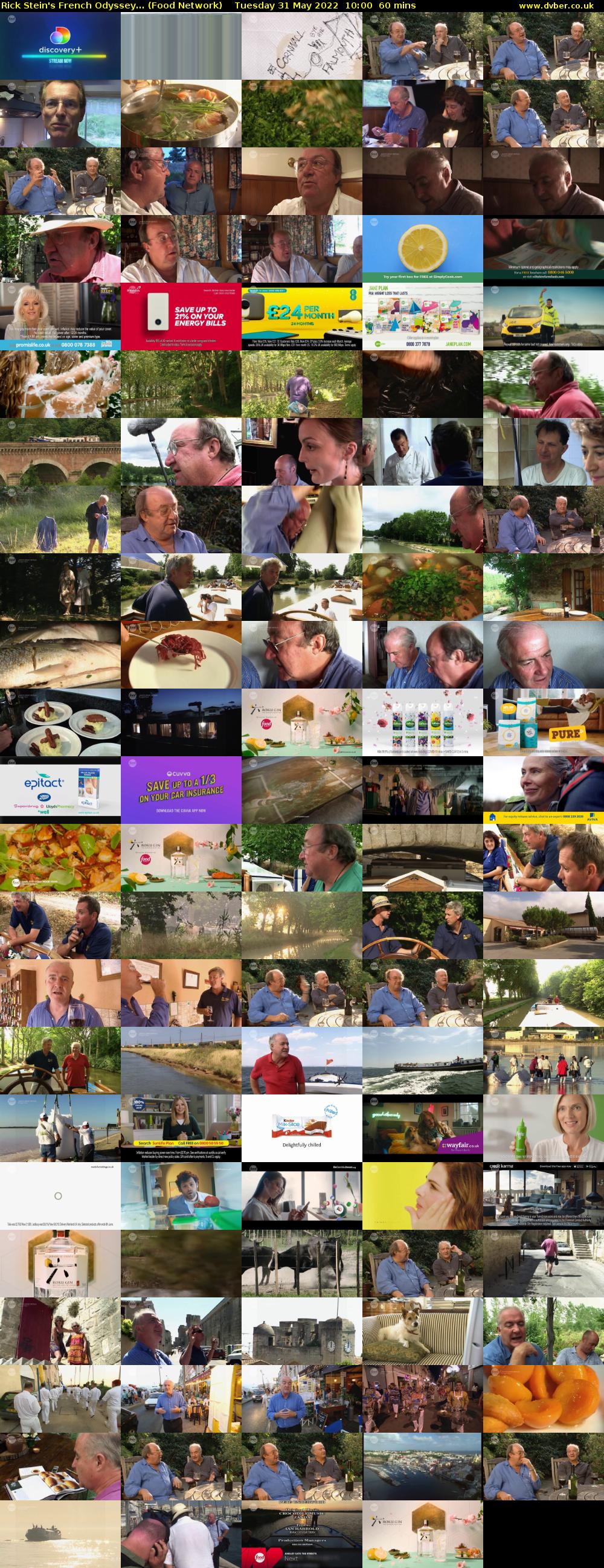 Rick Stein's French Odyssey... (Food Network) Tuesday 31 May 2022 10:00 - 11:00