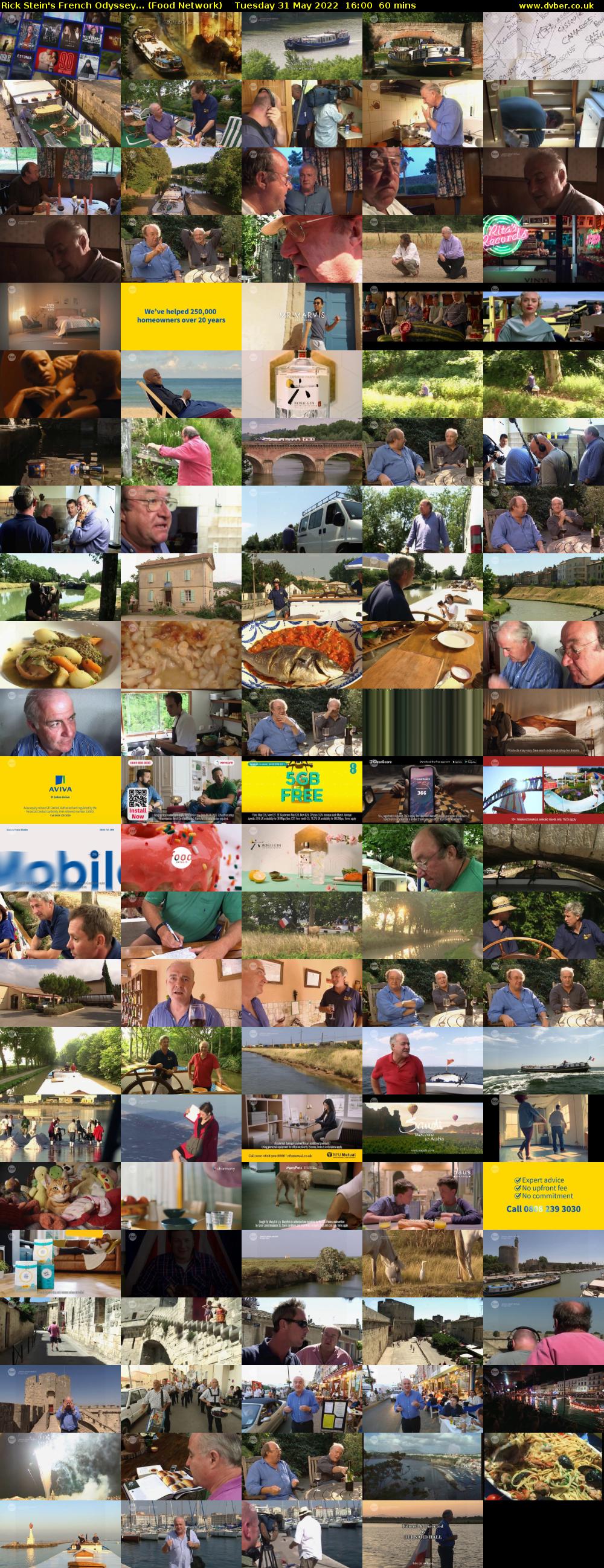 Rick Stein's French Odyssey... (Food Network) Tuesday 31 May 2022 16:00 - 17:00