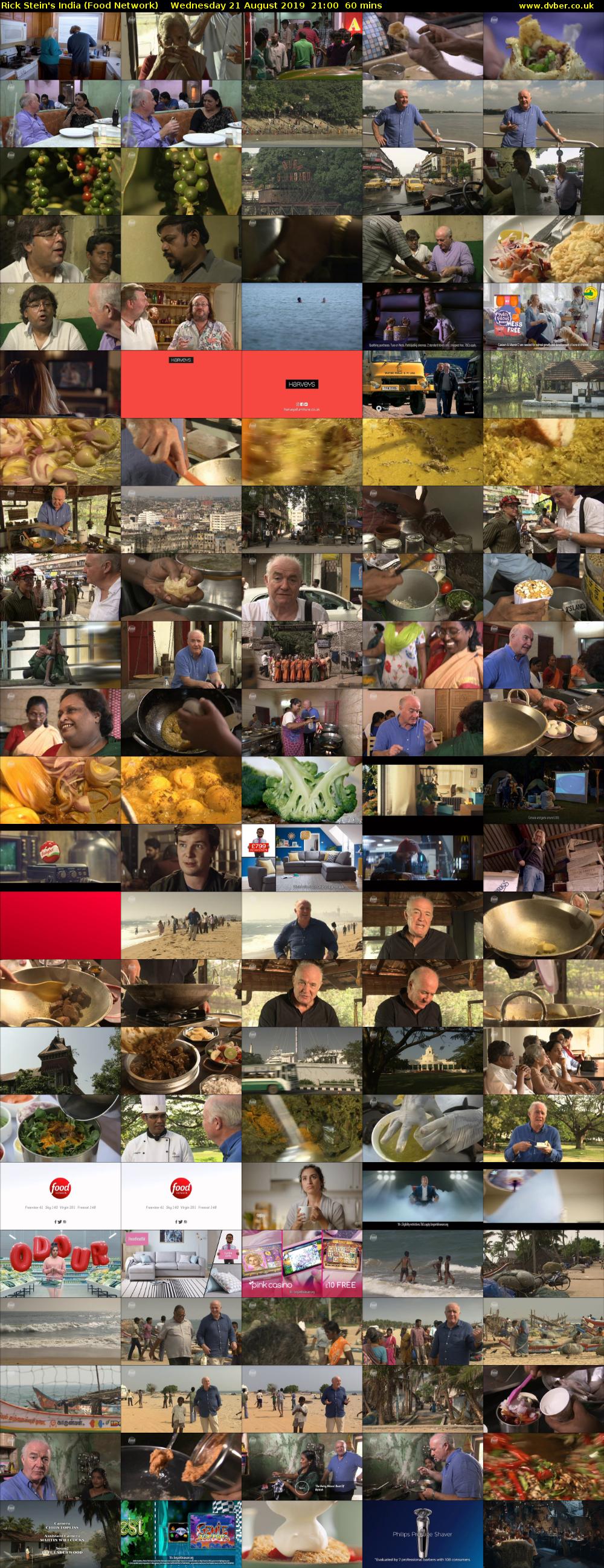 Rick Stein's India (Food Network) Wednesday 21 August 2019 21:00 - 22:00