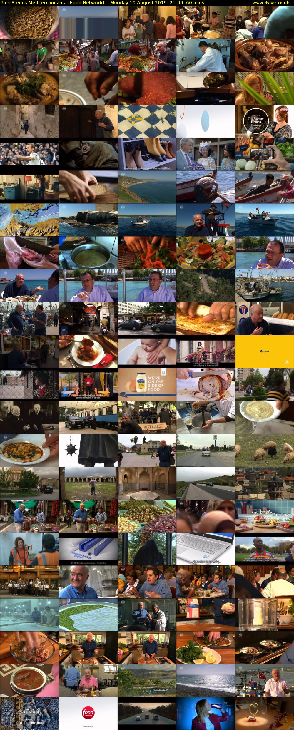 Rick Stein's Mediterranean... (Food Network) Monday 19 August 2019 21:00 - 22:00