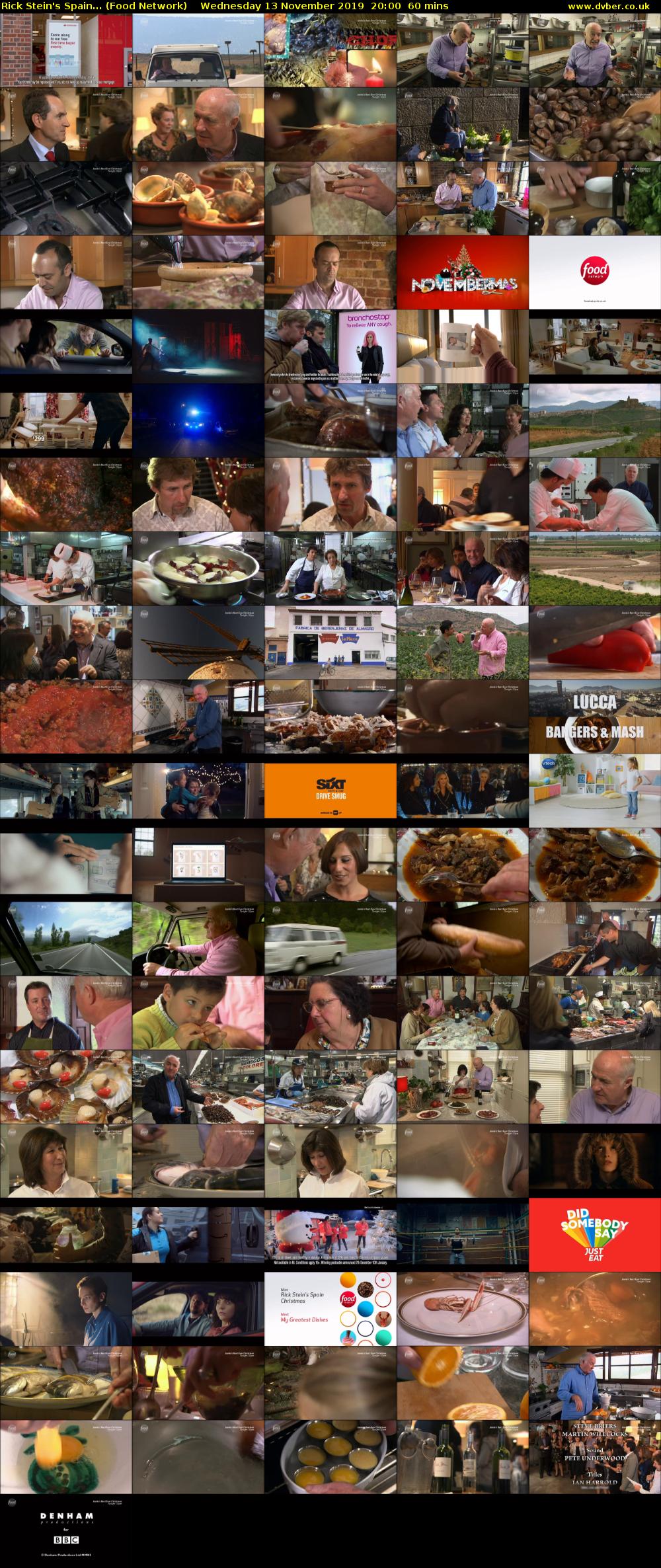 Rick Stein's Spain... (Food Network) Wednesday 13 November 2019 20:00 - 21:00