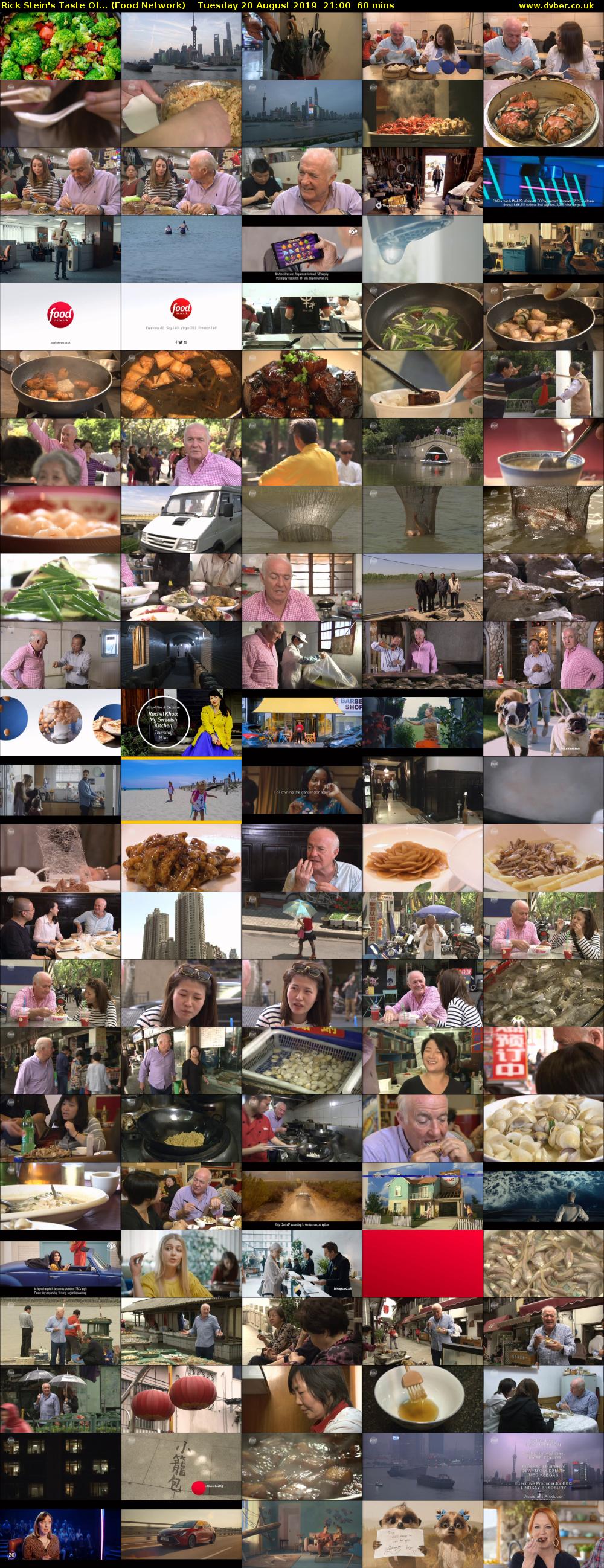 Rick Stein's Taste Of... (Food Network) Tuesday 20 August 2019 21:00 - 22:00