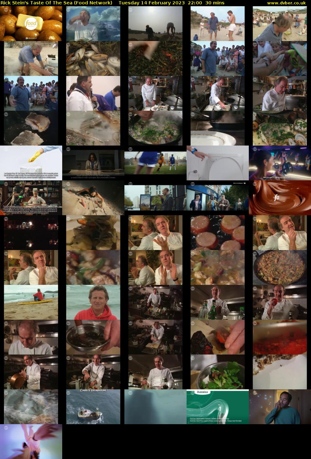 Rick Stein's Taste Of The Sea (Food Network) Tuesday 14 February 2023 22:00 - 22:30