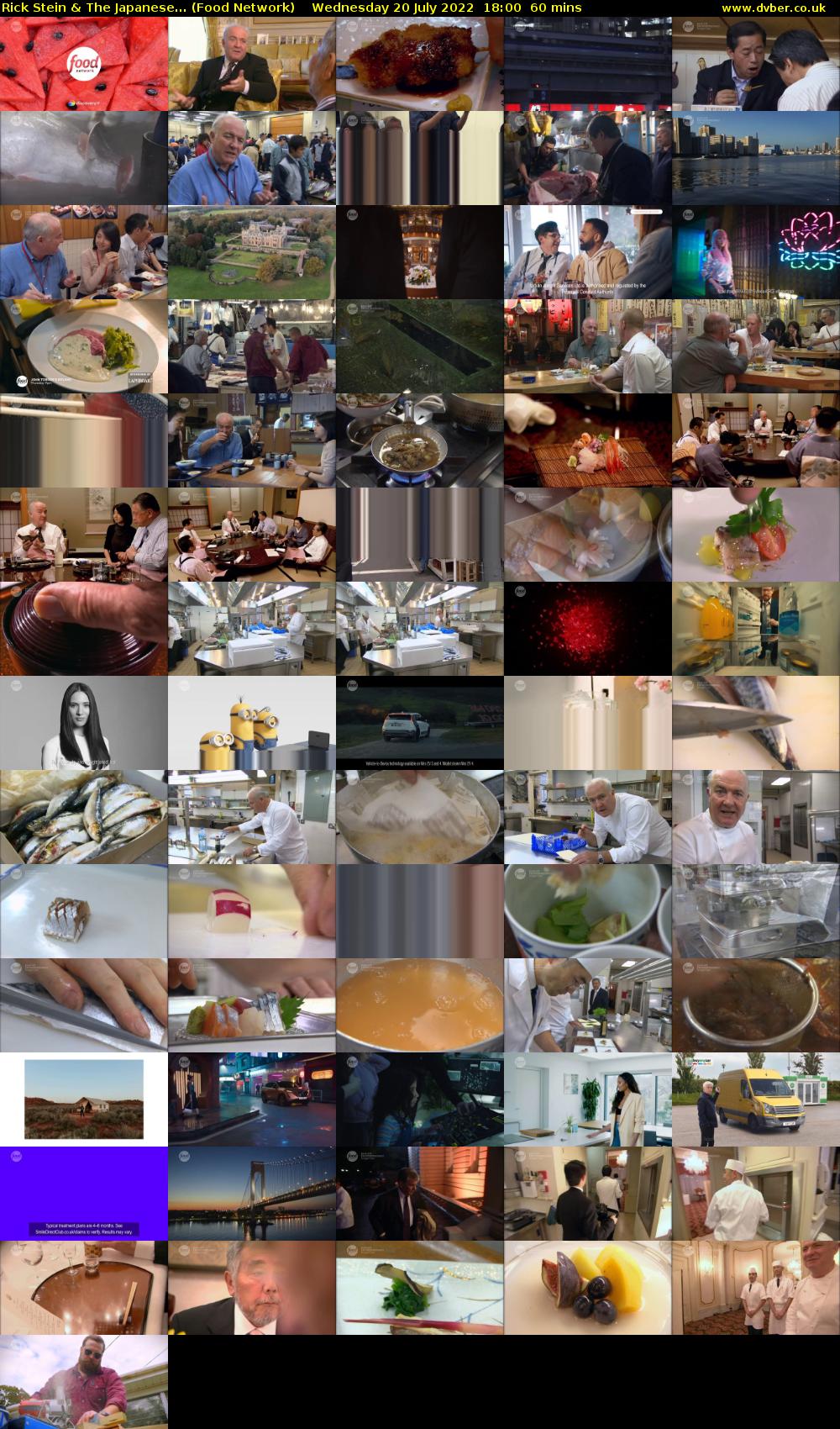 Rick Stein & The Japanese... (Food Network) Wednesday 20 July 2022 18:00 - 19:00