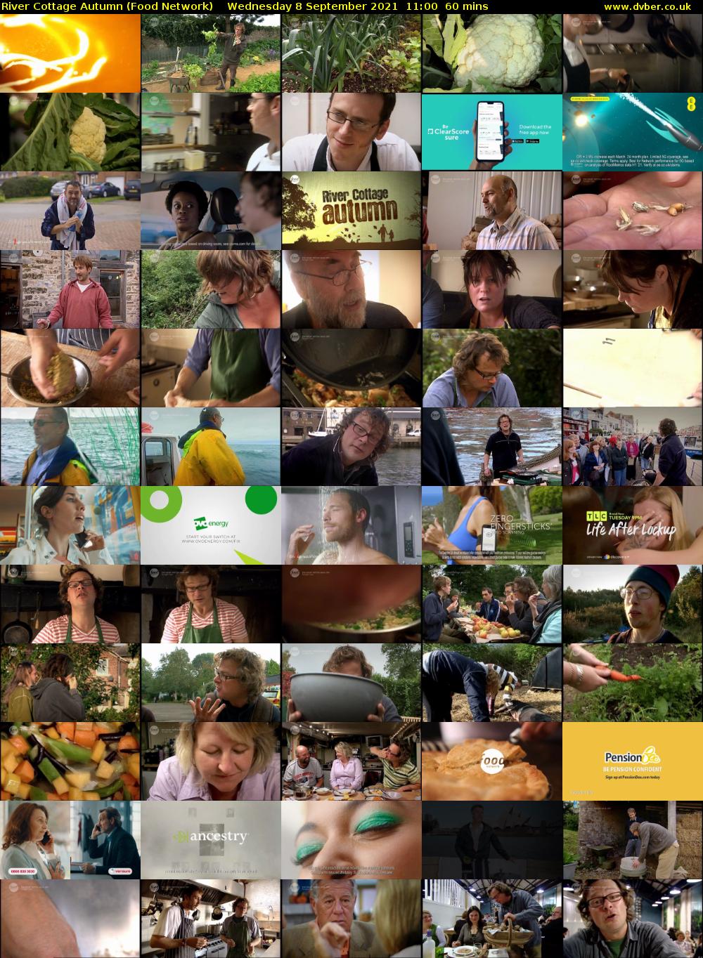 River Cottage Autumn (Food Network) Wednesday 8 September 2021 12:00 - 13:00
