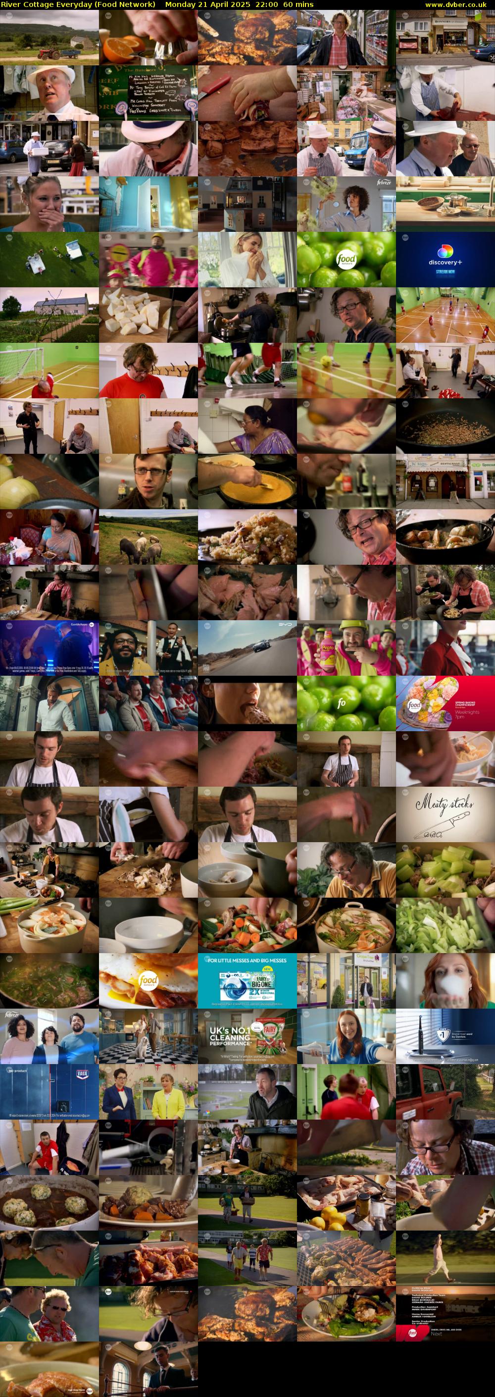 River Cottage Everyday (Food Network) Monday 21 April 2025 22:00 - 23:00