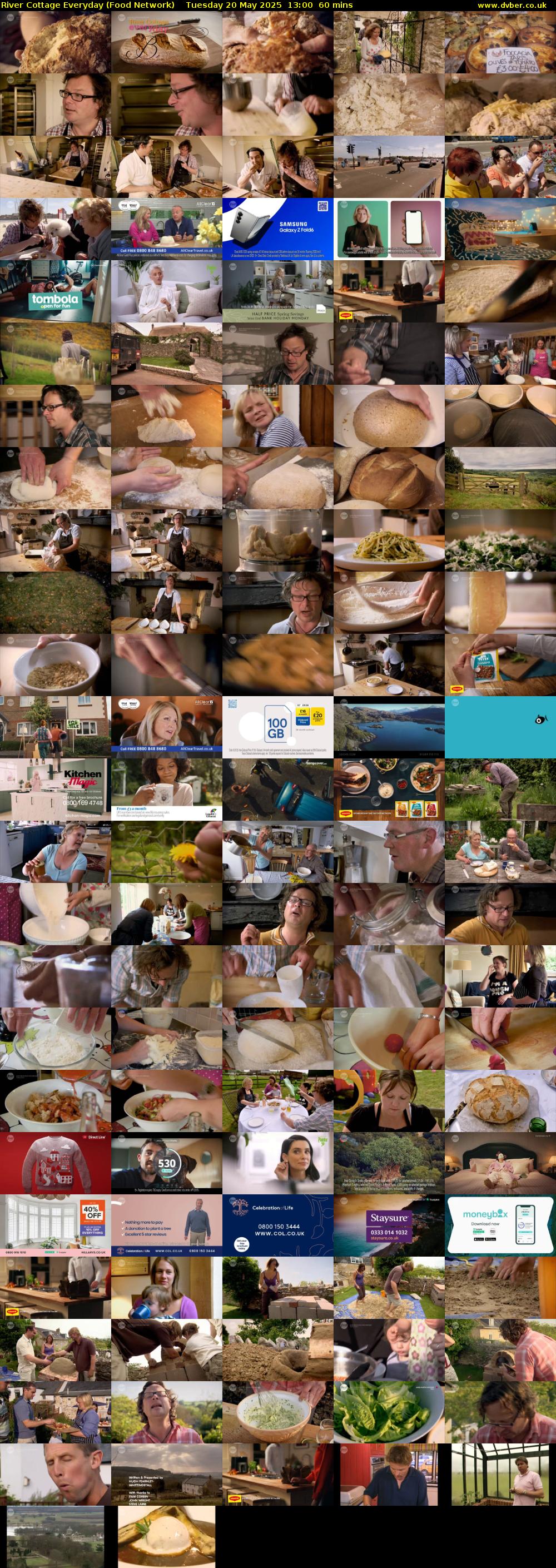 River Cottage Everyday (Food Network) Tuesday 20 May 2025 13:00 - 14:00