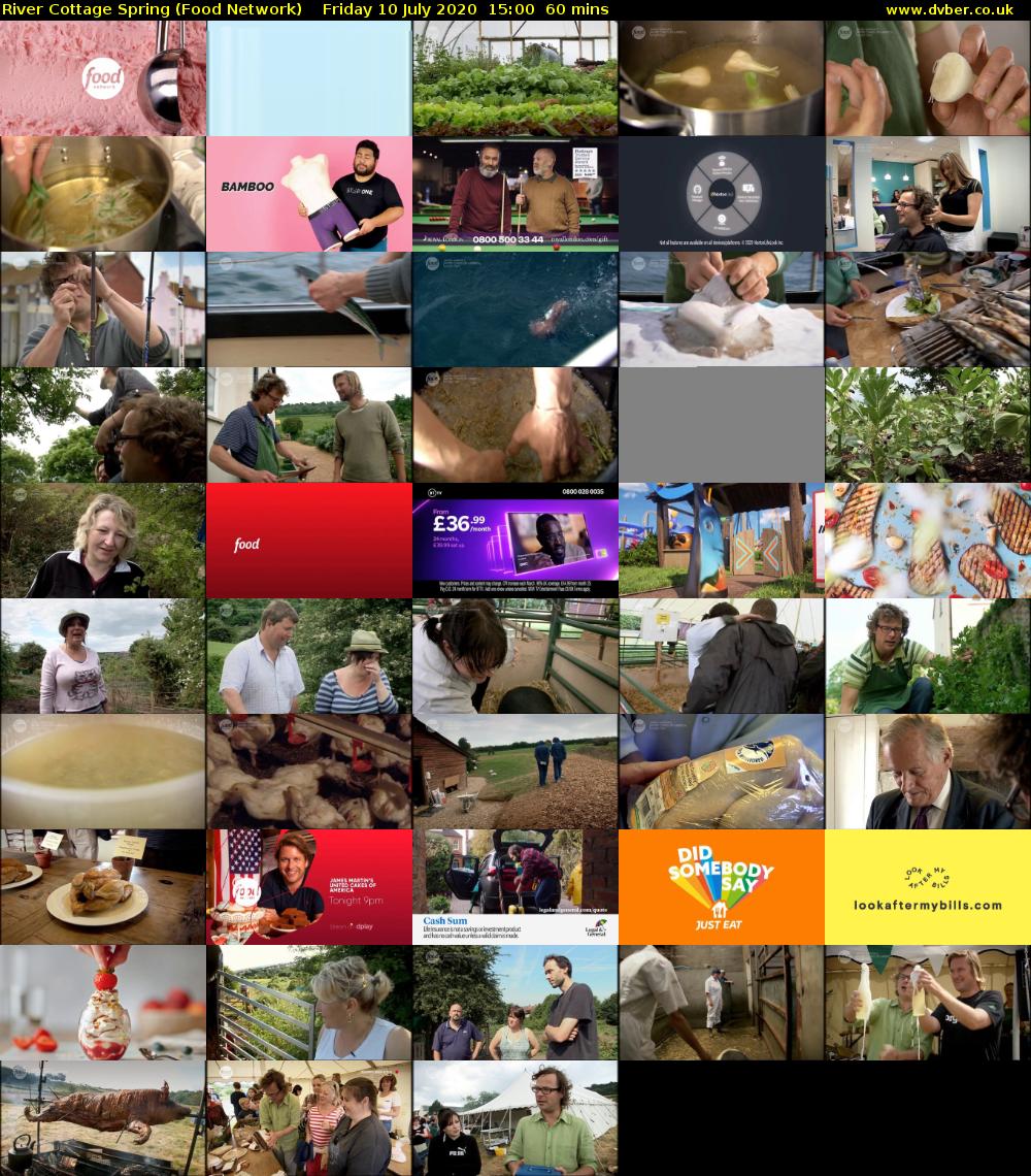 River Cottage Spring (Food Network) Friday 10 July 2020 15:00 - 16:00
