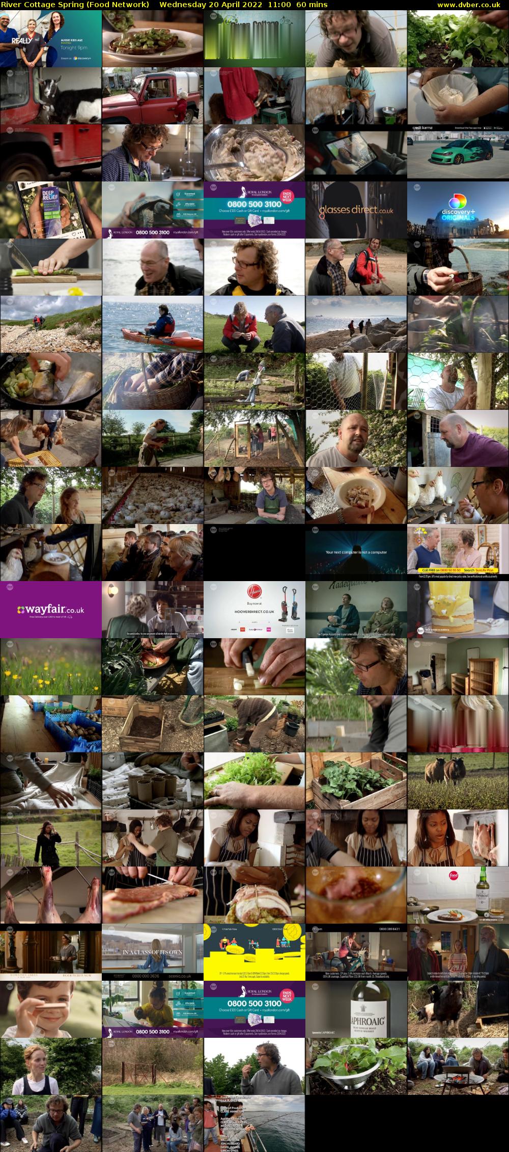 River Cottage Spring (Food Network) Wednesday 20 April 2022 11:00 - 12:00
