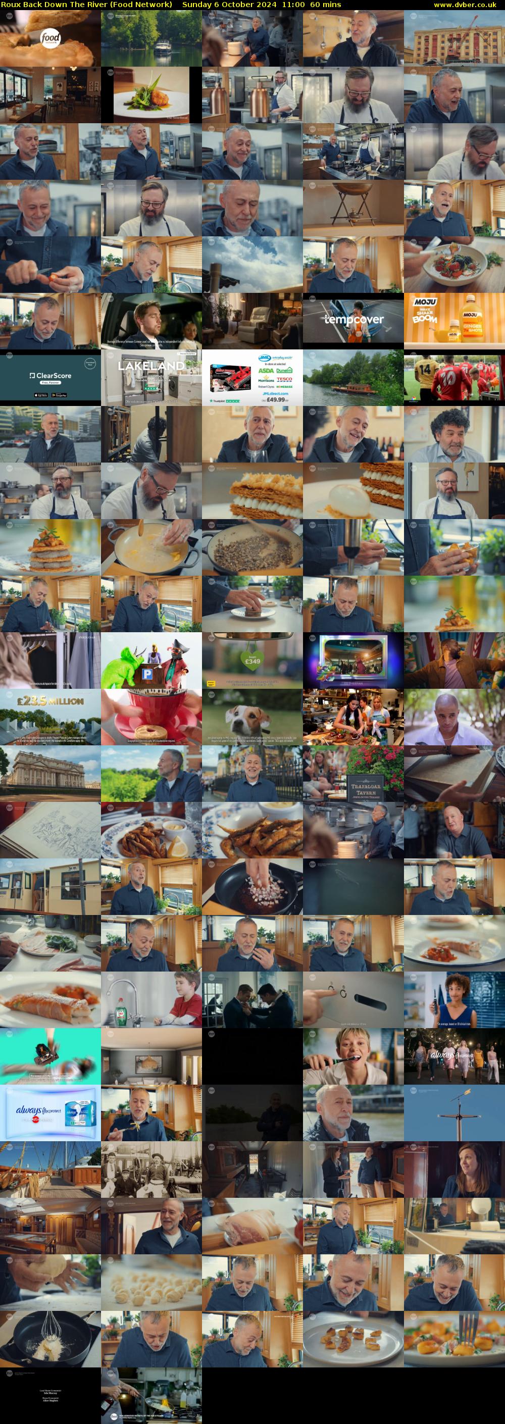 Roux Back Down The River (Food Network) Sunday 6 October 2024 11:00 - 12:00