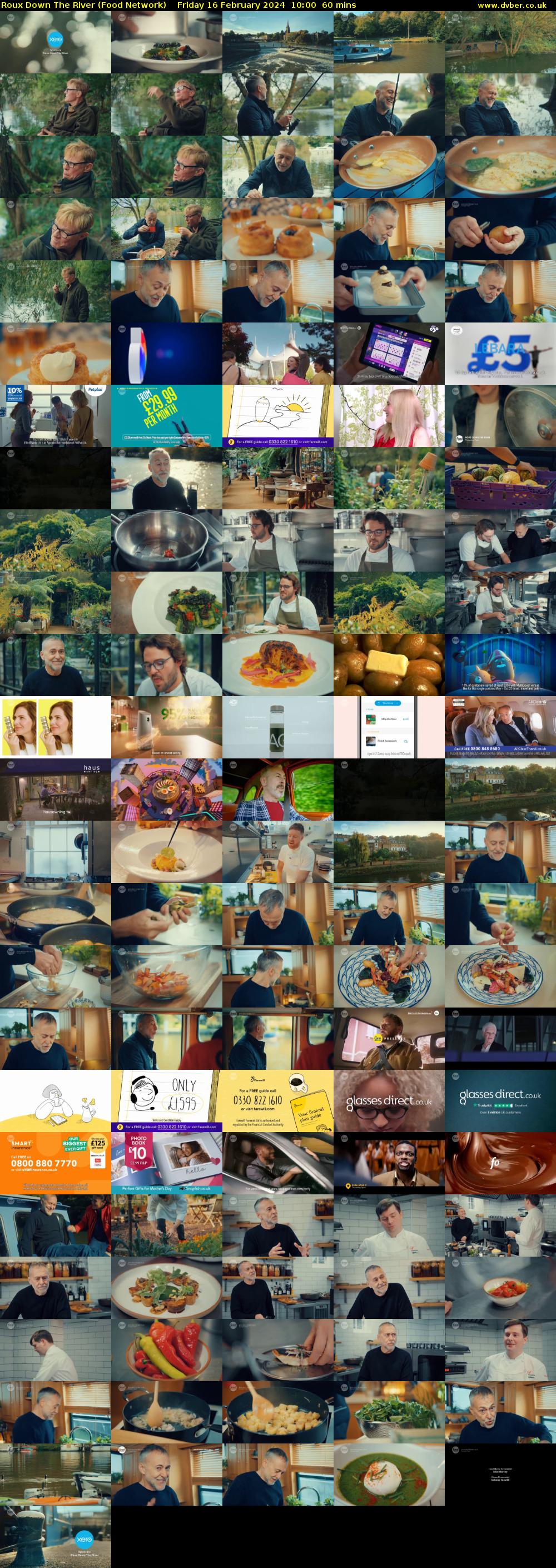 Roux Down The River (Food Network) Friday 16 February 2024 10:00 - 11:00