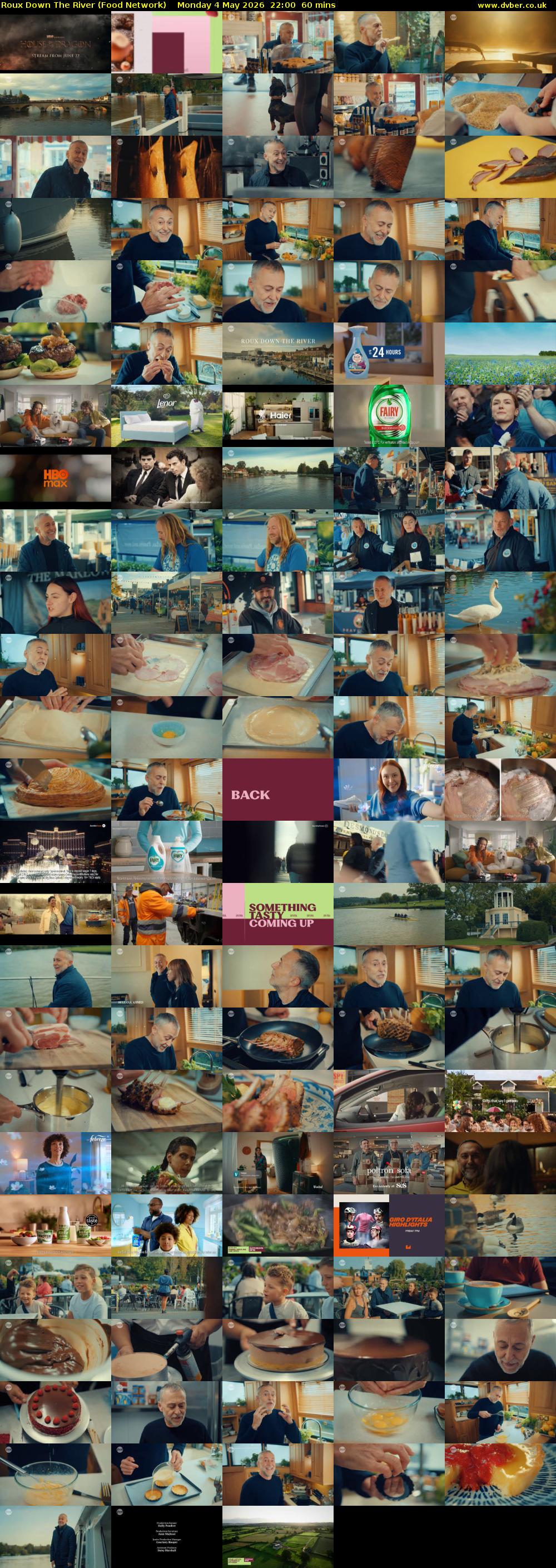Roux Down The River (Food Network) Monday 4 May 2026 22:00 - 23:00