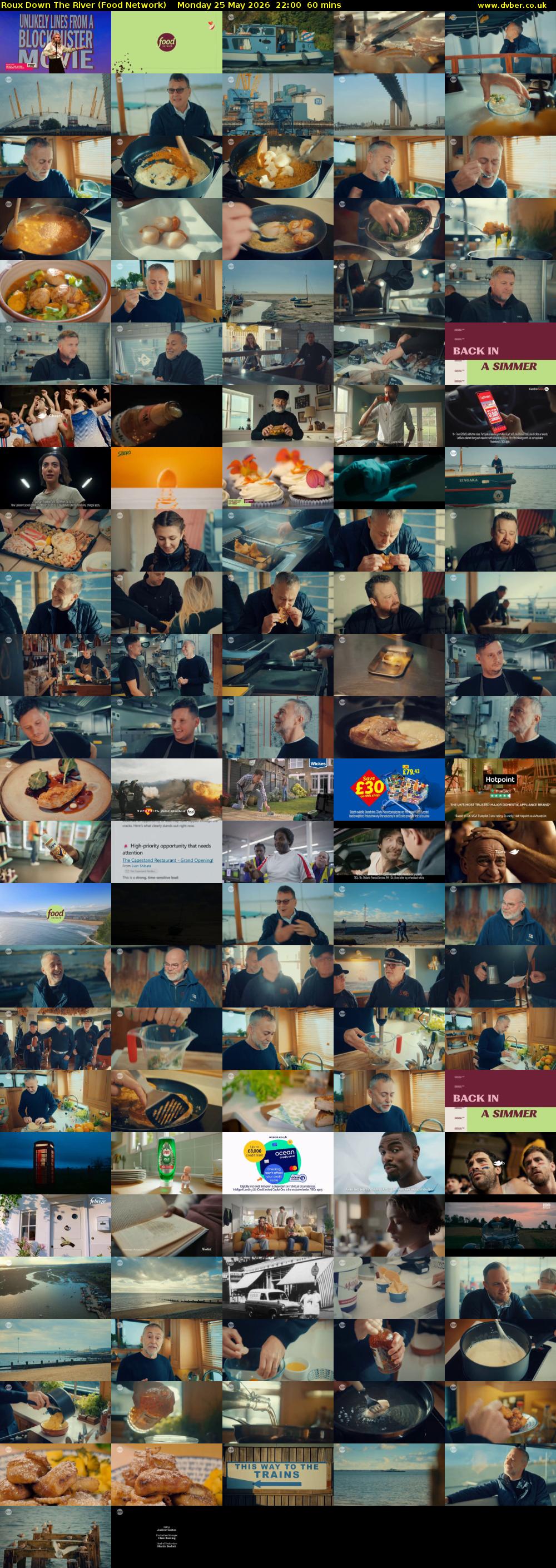 Roux Down The River (Food Network) Monday 25 May 2026 22:00 - 23:00